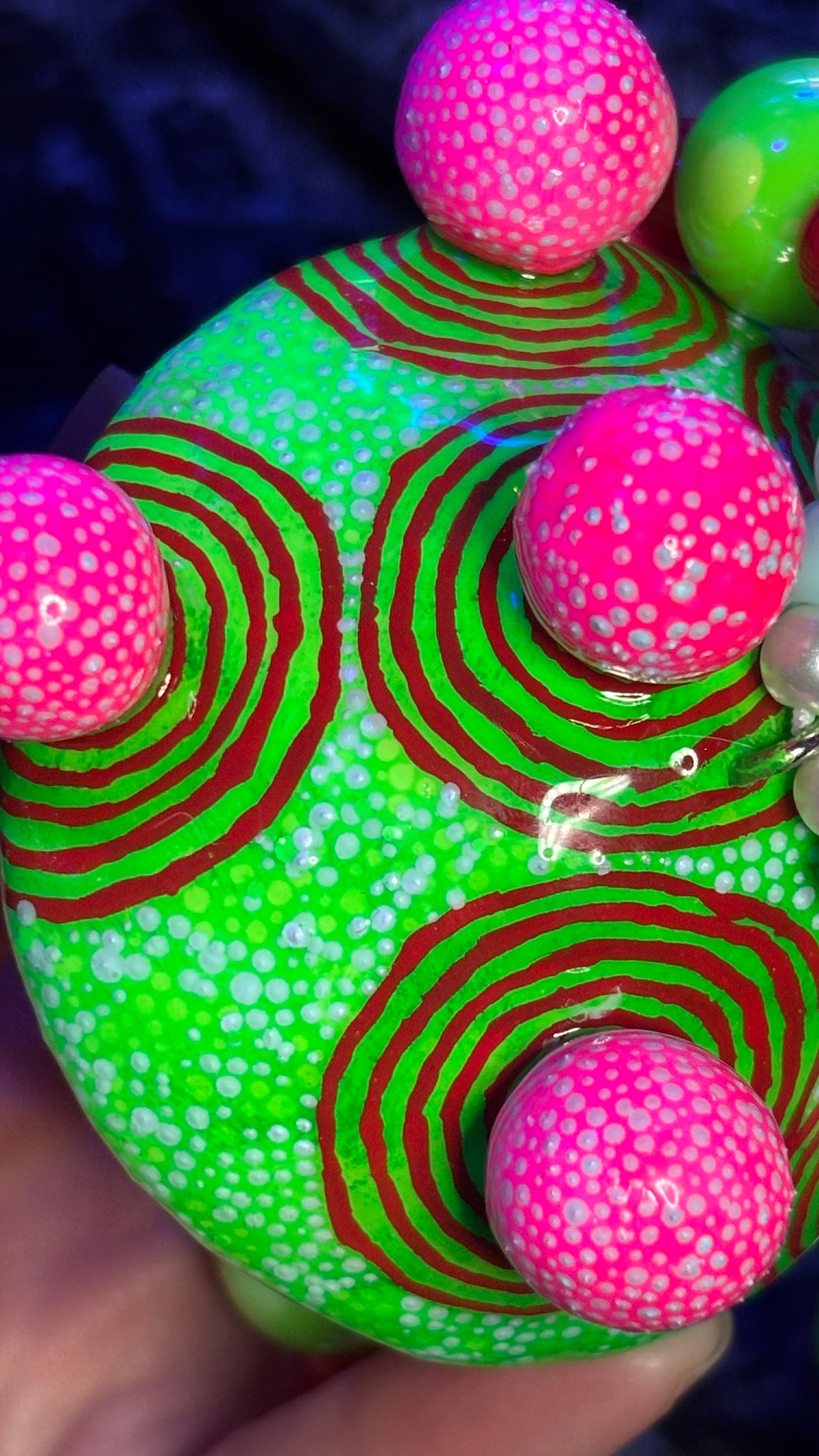 Sabi The Clown Shroomie Stash Jar Necklace