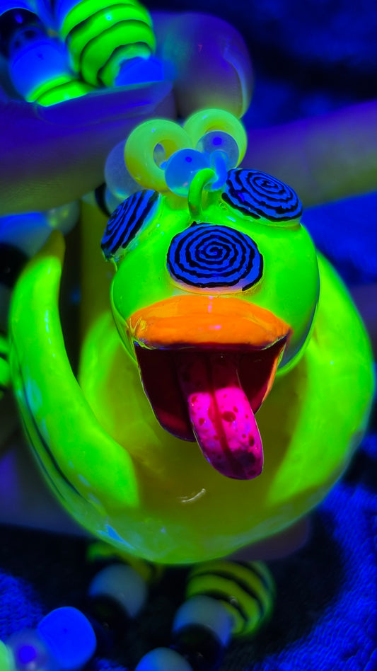 Bad Tripp Duckie Stash Jar Necklace (Magnet in Tongue)