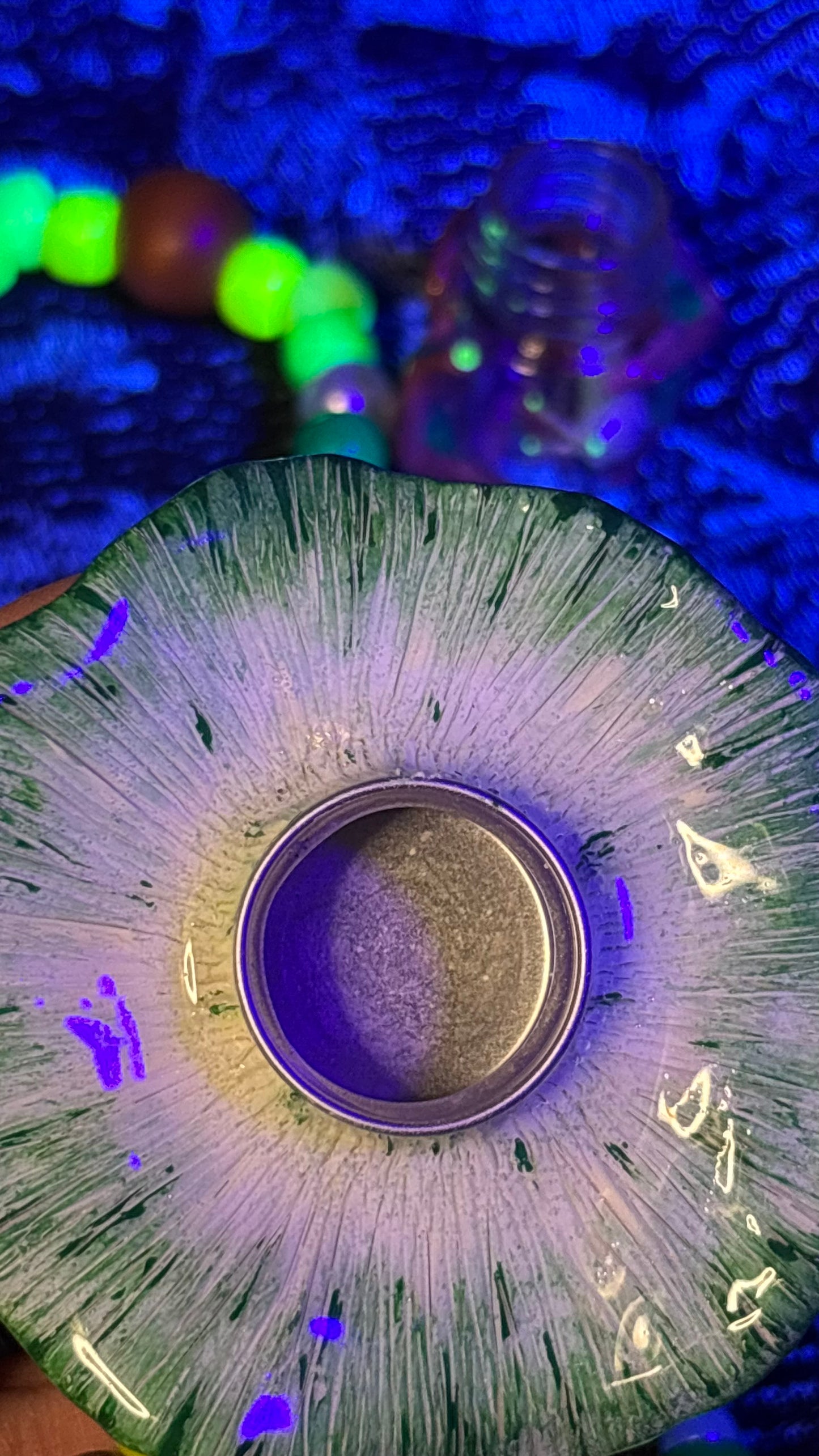 Green Slug Mushroom Stash Jar Necklace (+Magnet In Cap/+Mini Slug)