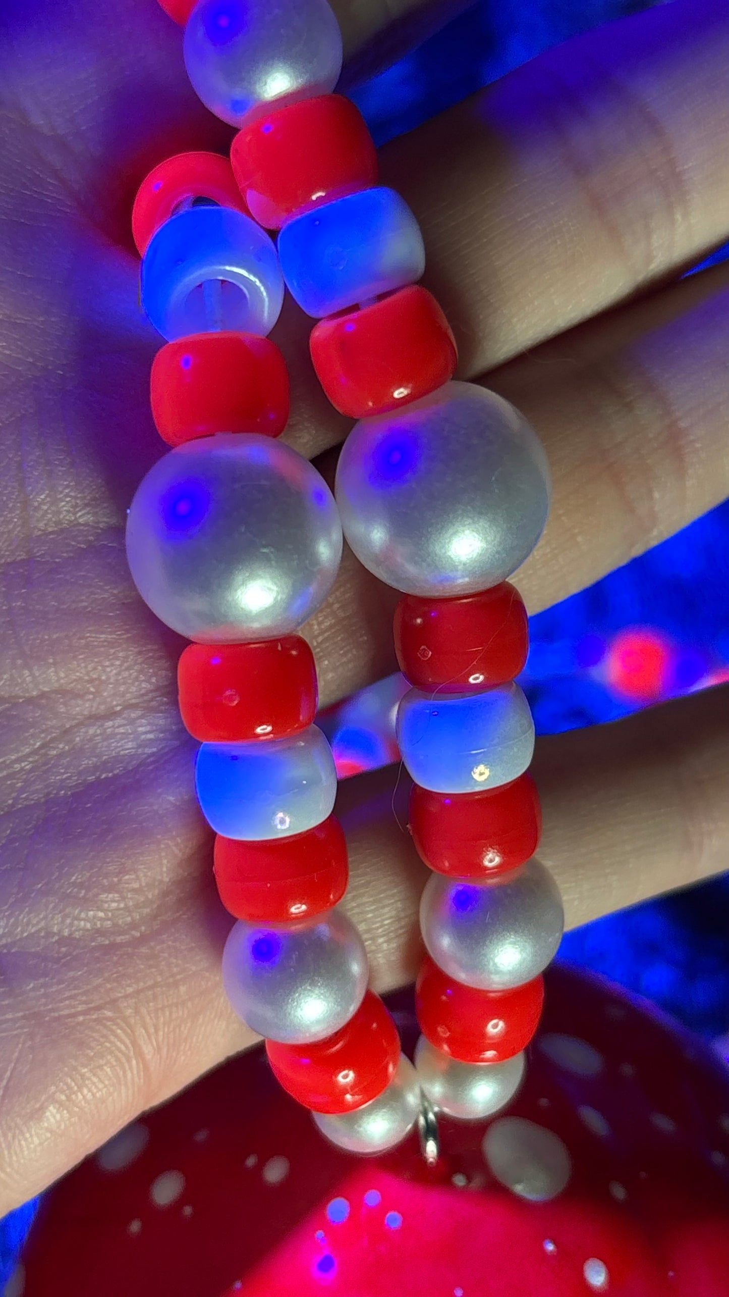 Red Shroomie Stash Jar Necklace