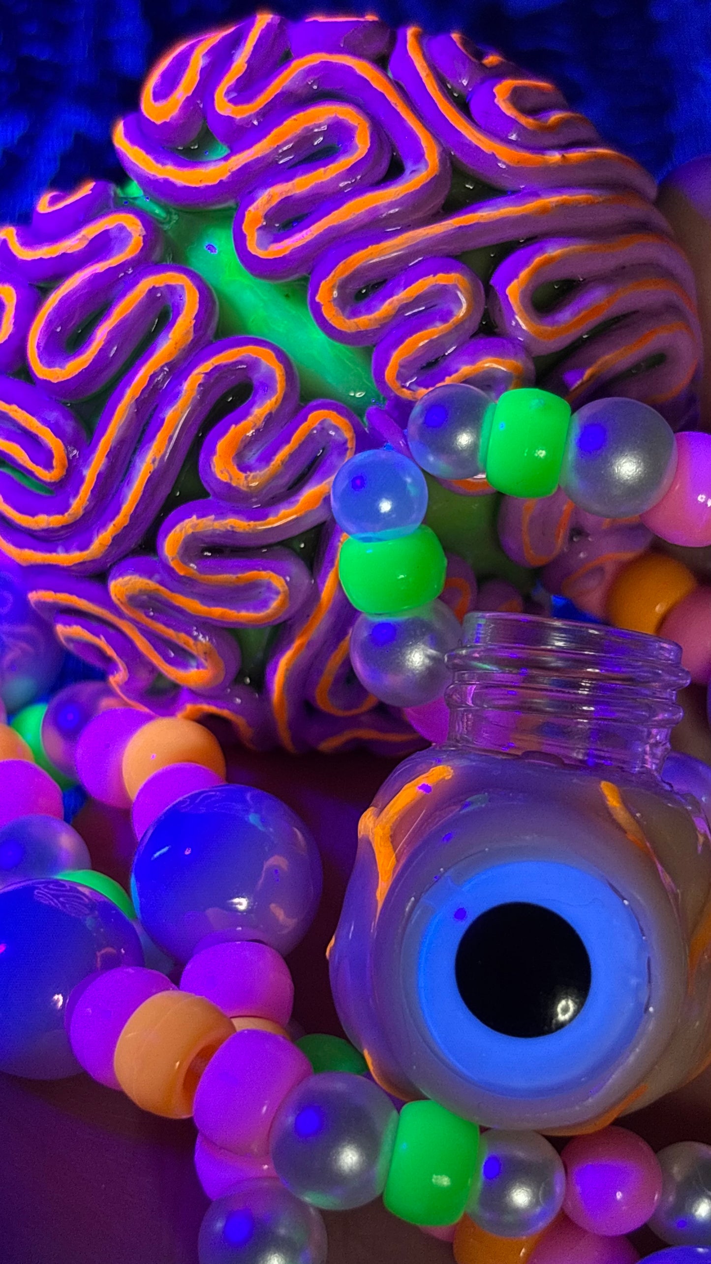 Smartie Living Shroomie Stash Jar Necklace