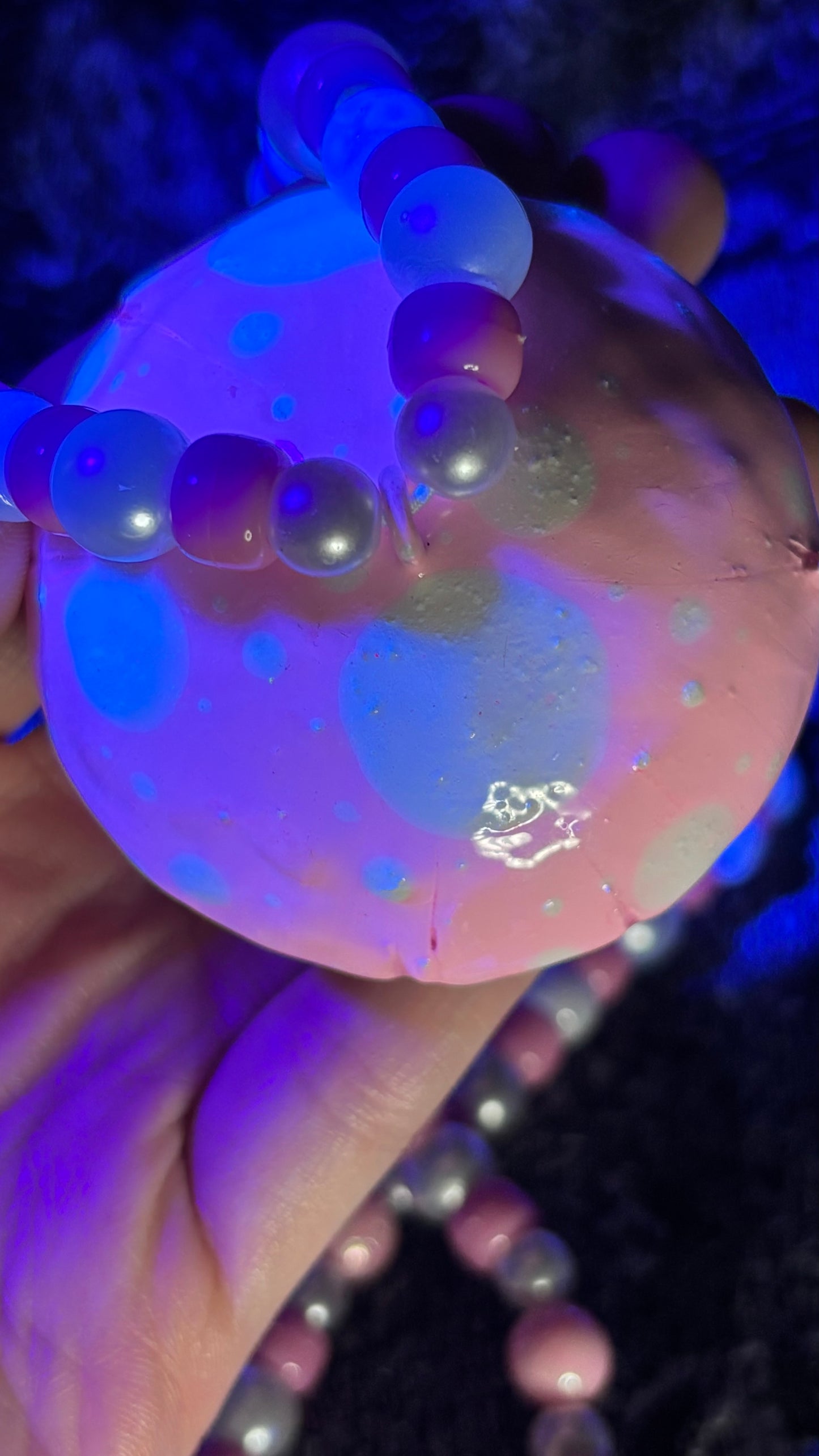 Light Pink Shroomie Stash Jar Necklace