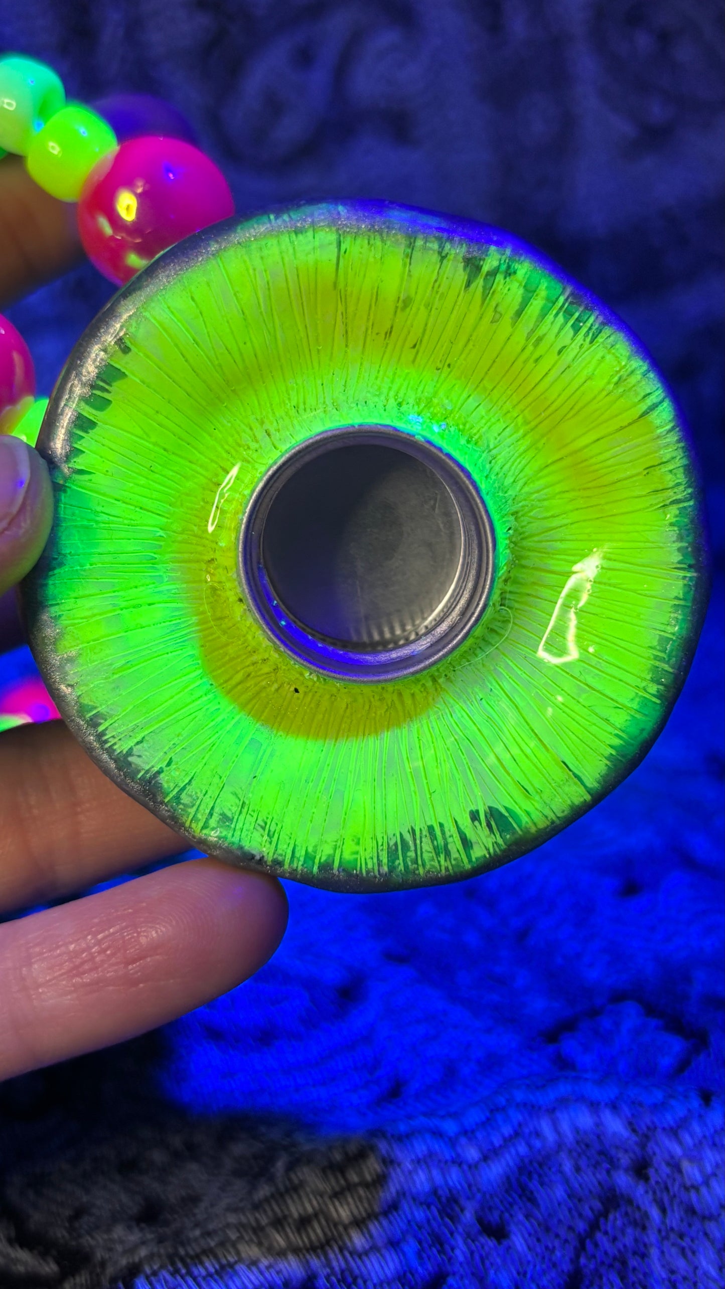 UFO Shroomie Stash Jar Necklace