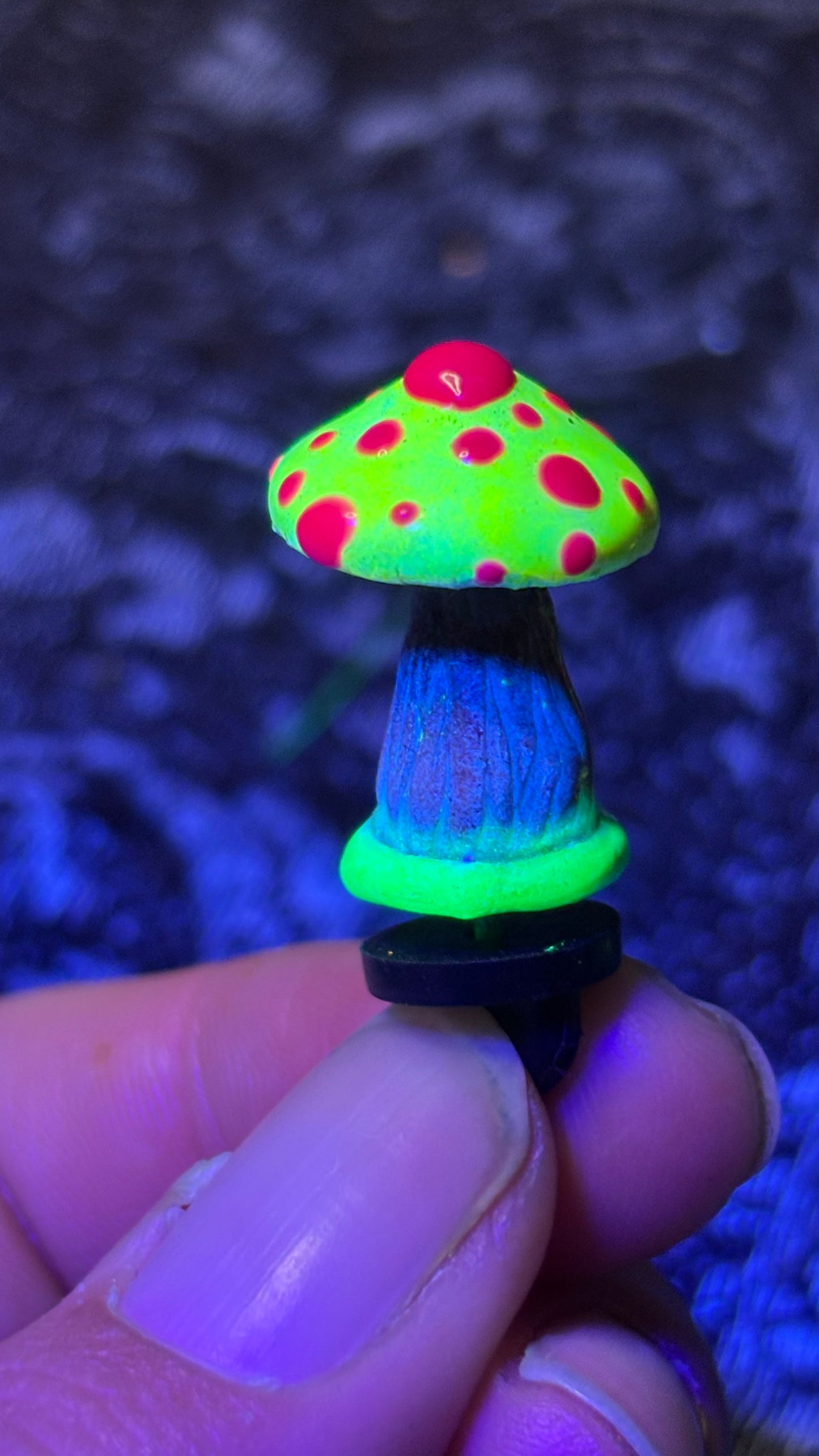 Trippy Mushroom Hat Pins (Color Selected Randomly!)