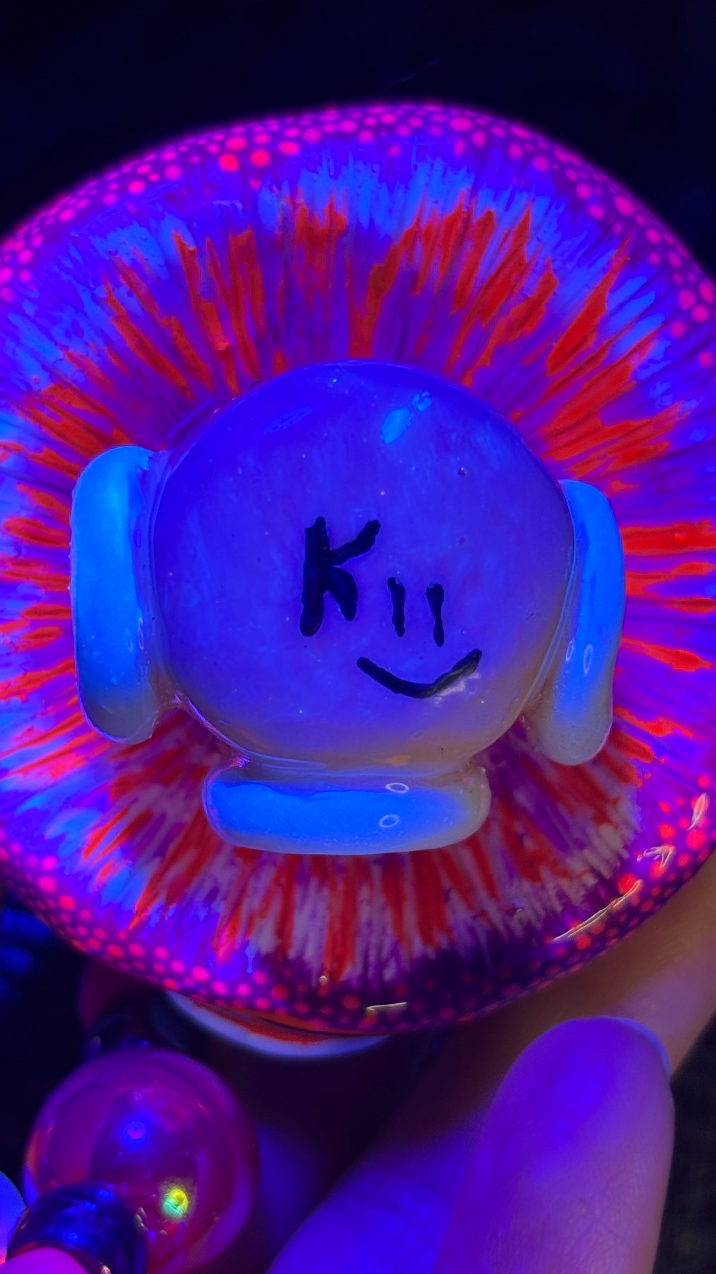 Experimental Shroomie #2 Stash Jar Necklace