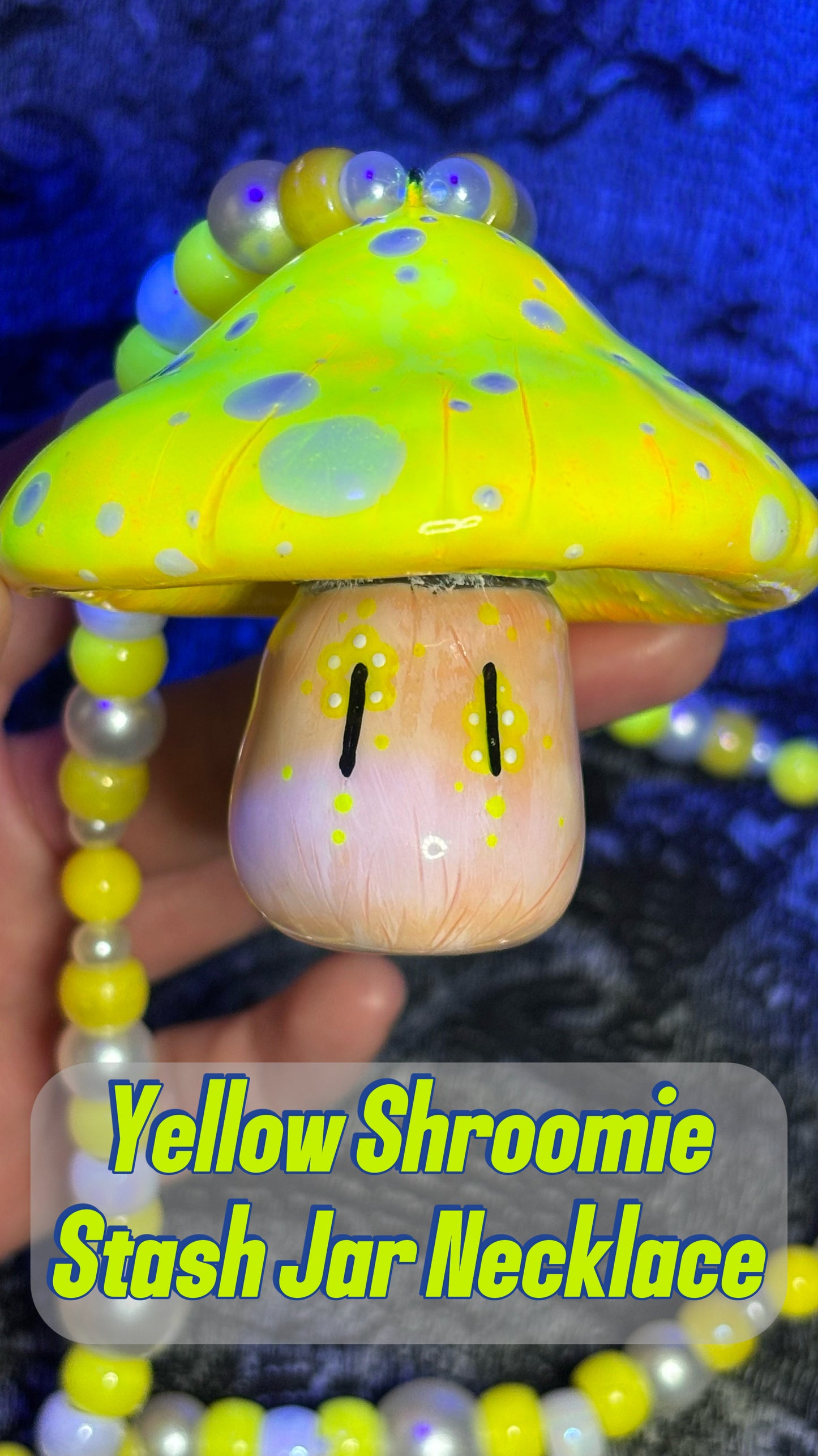 Classic Shroomie Stash Jar Necklaces! (Pick Your Color!!)(New Colors Added!)