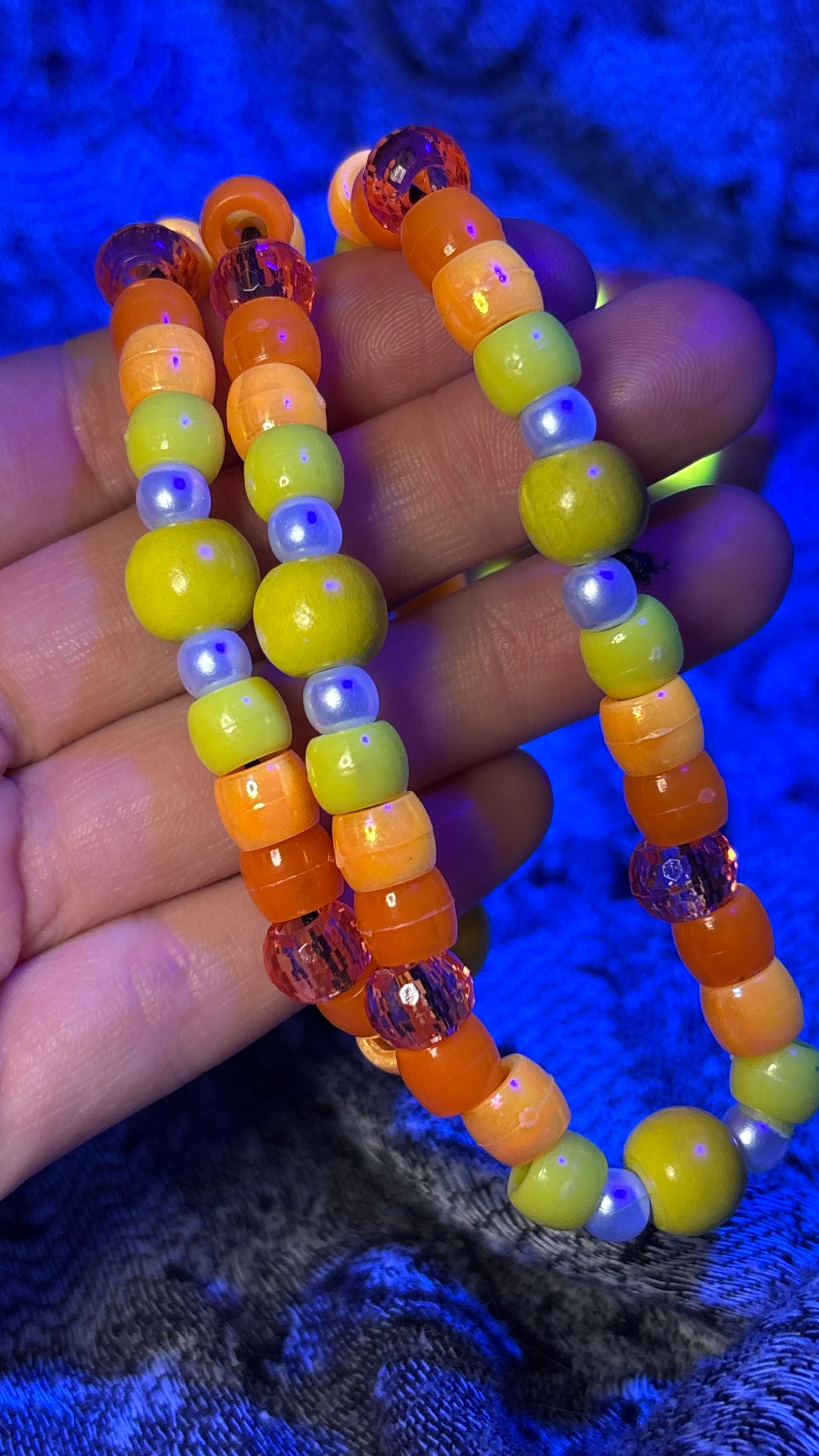 Yellow Lumpy Mushroom Stash Jar Necklace