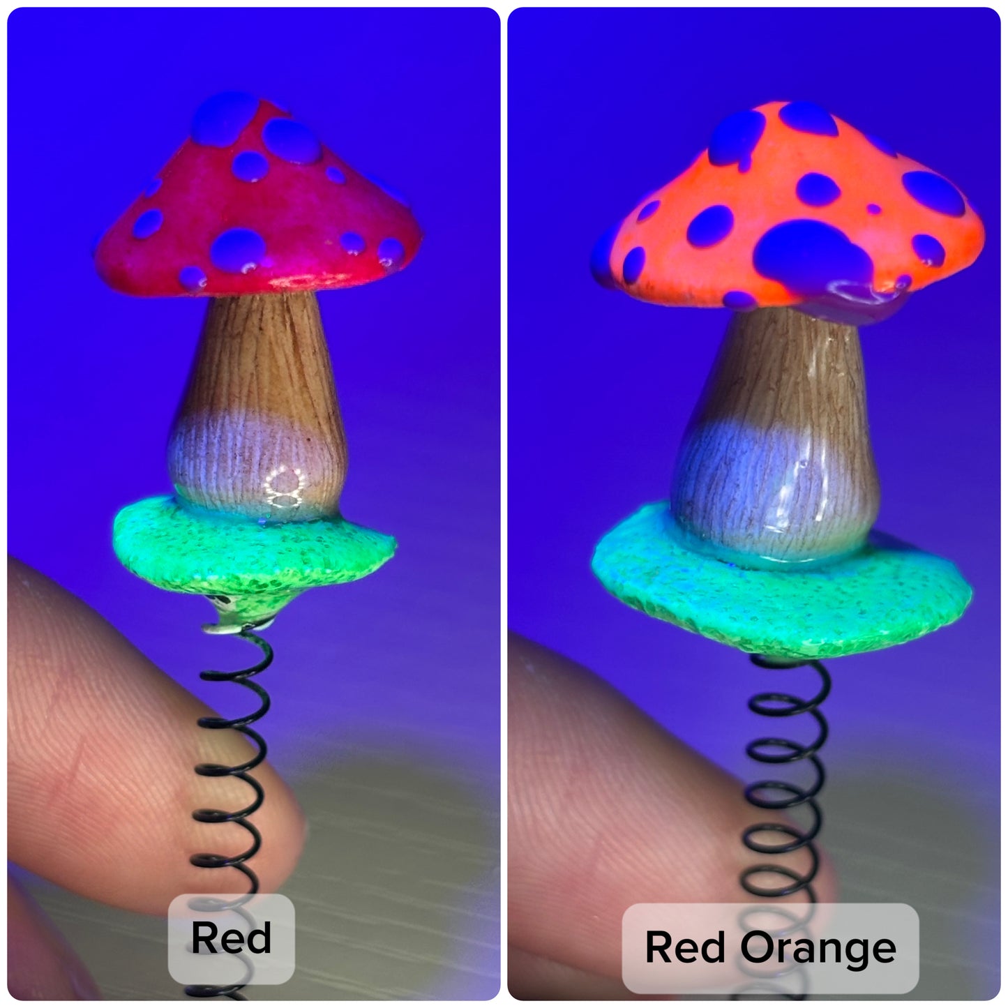 Trippy Mushroom Sprout Clips (6 Pack Mystery Rainbow 🌈 Bundle!)