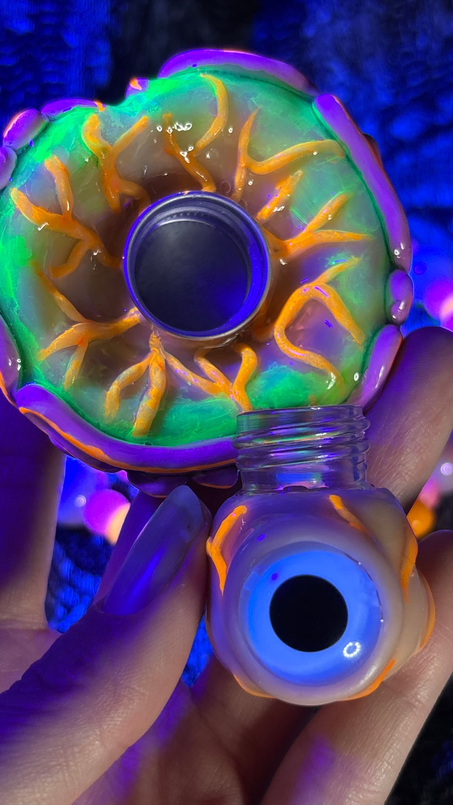 Smartie Living Shroomie Stash Jar Necklace