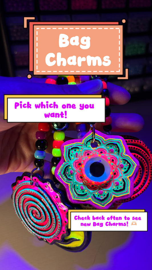 Random Trippy Bag Charms!