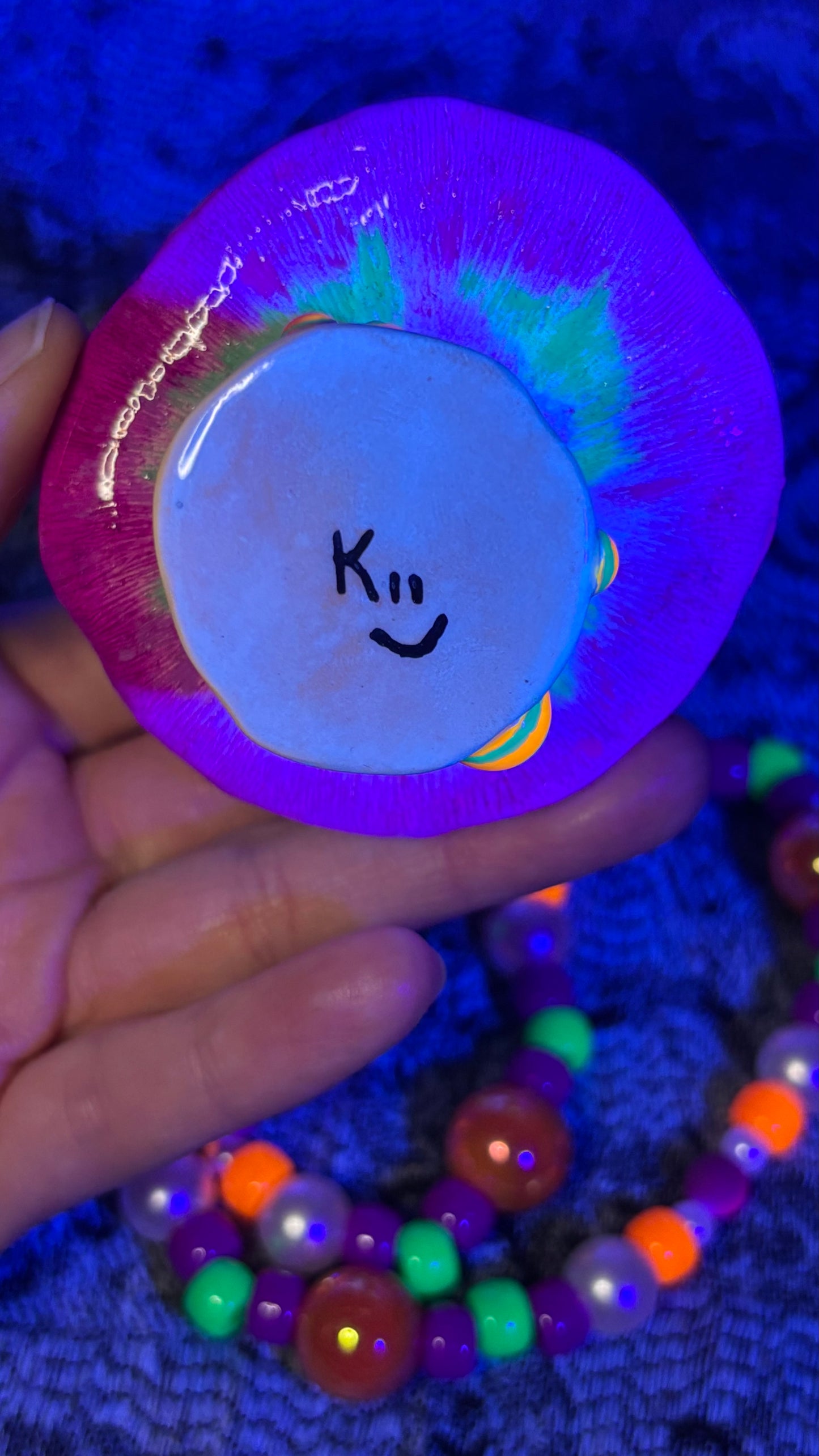 Lumpy Toxic Shroomie Stash Jar Necklace