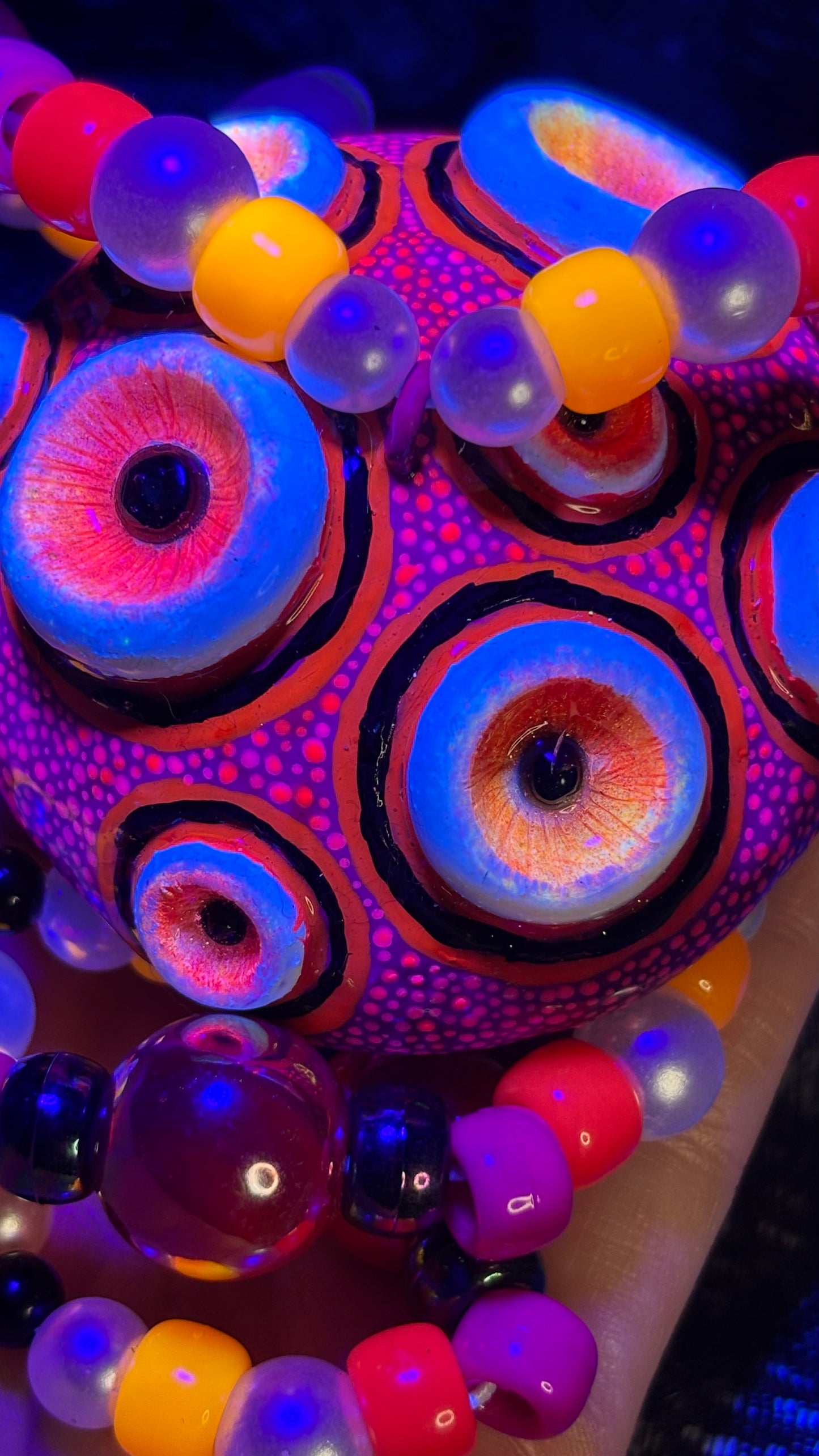 Experimental Shroomie #2 Stash Jar Necklace