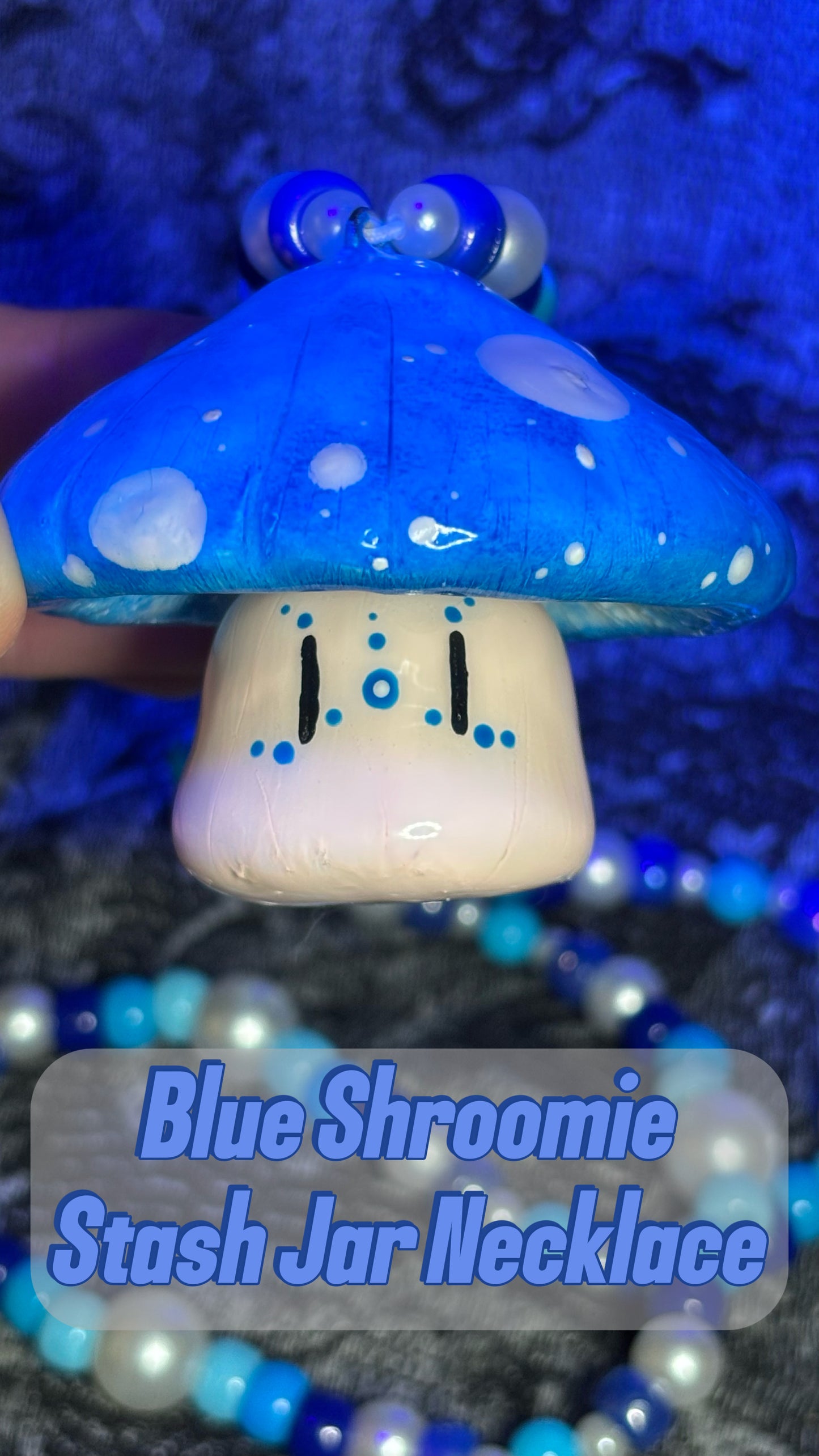 Classic Shroomie Stash Jar Necklaces! (Pick Your Color!!)(New Colors Added!)