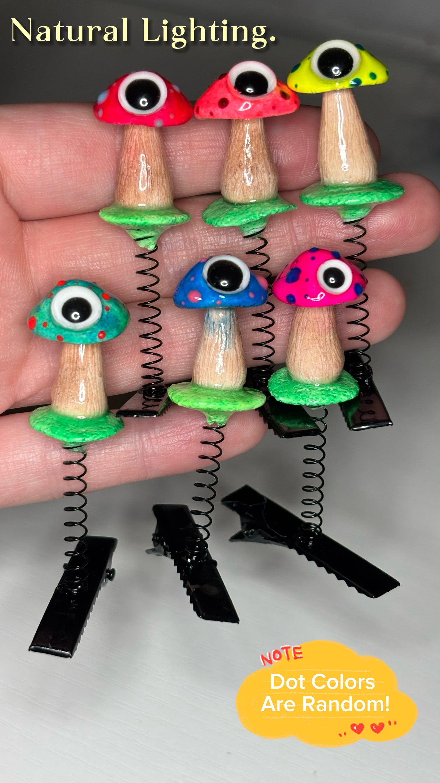 Eyeball Mushroom Sprout Clip (Blind Bag!)