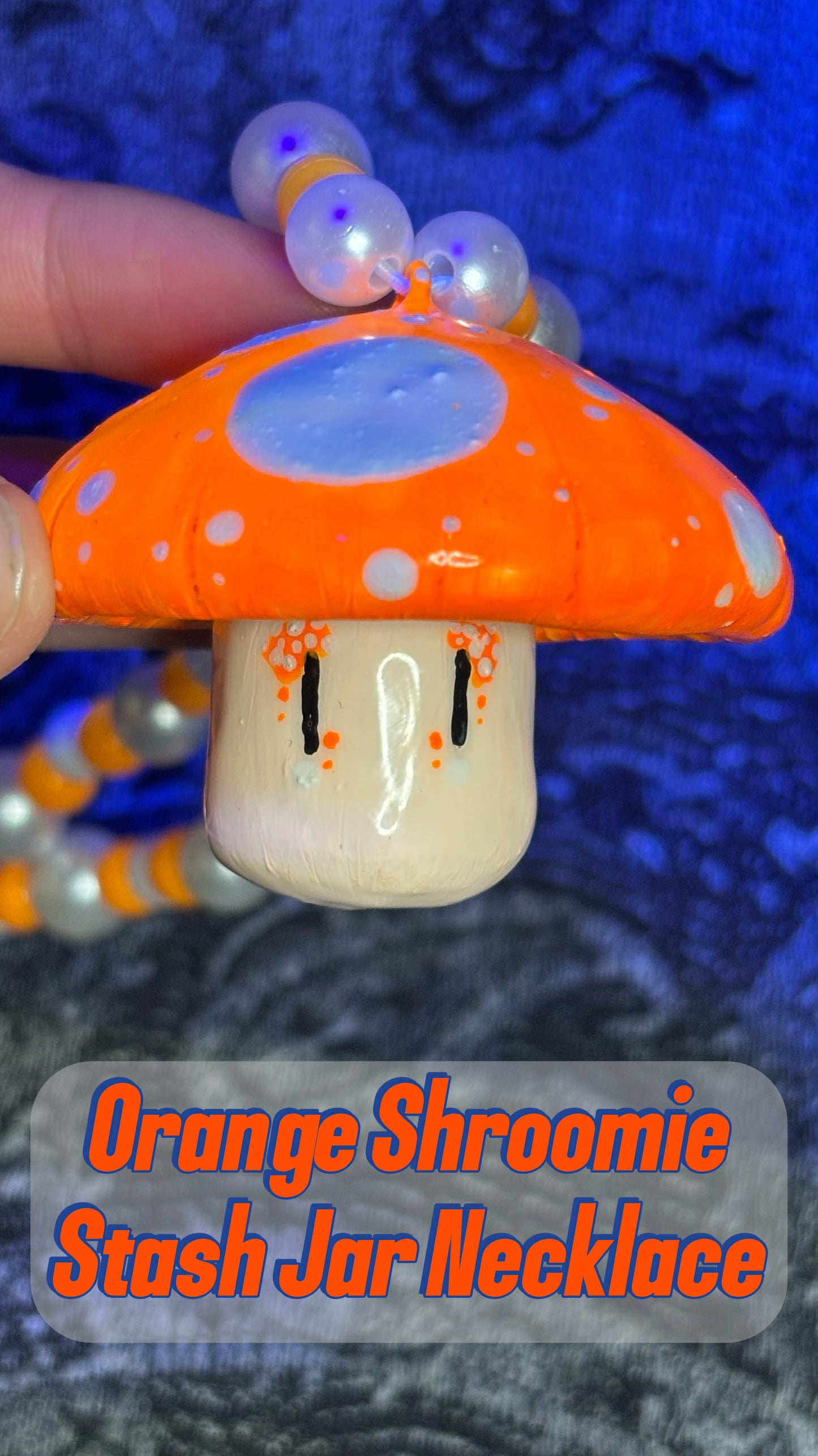 Classic Shroomie Stash Jar Necklaces! (Pick Your Color!!)(New Colors Added!)