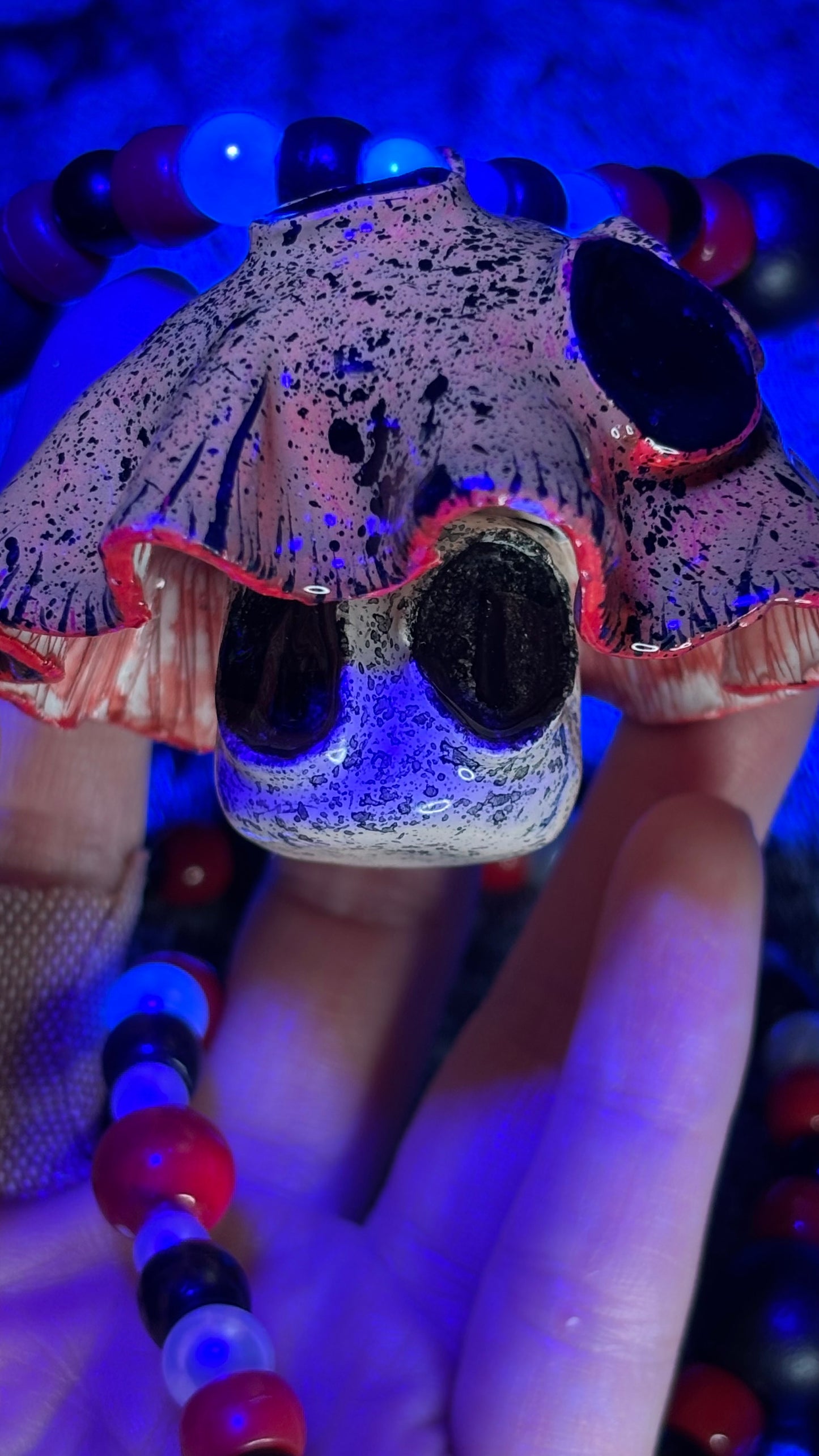 Haunted Shroomie Stash Jar Necklace