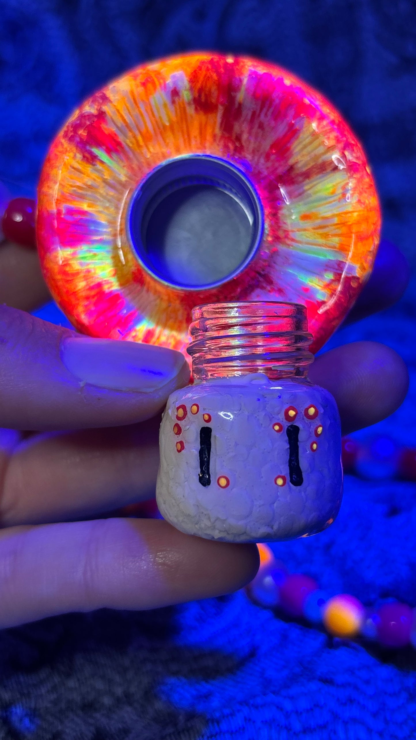Hot Shroomie Stash Jar Necklace