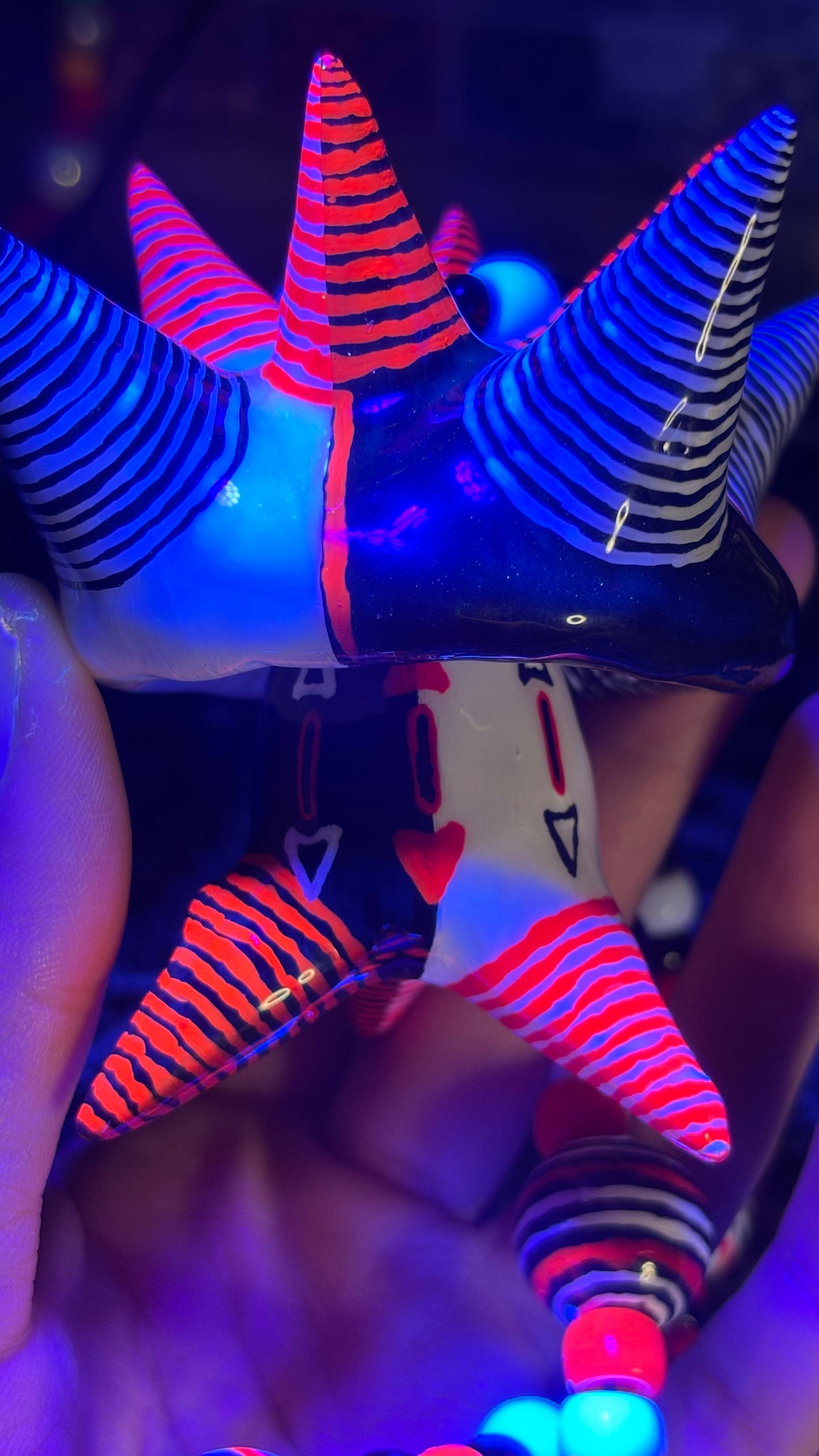 Kakuro The Clown Stash Jar Necklace (+Custom Beads)