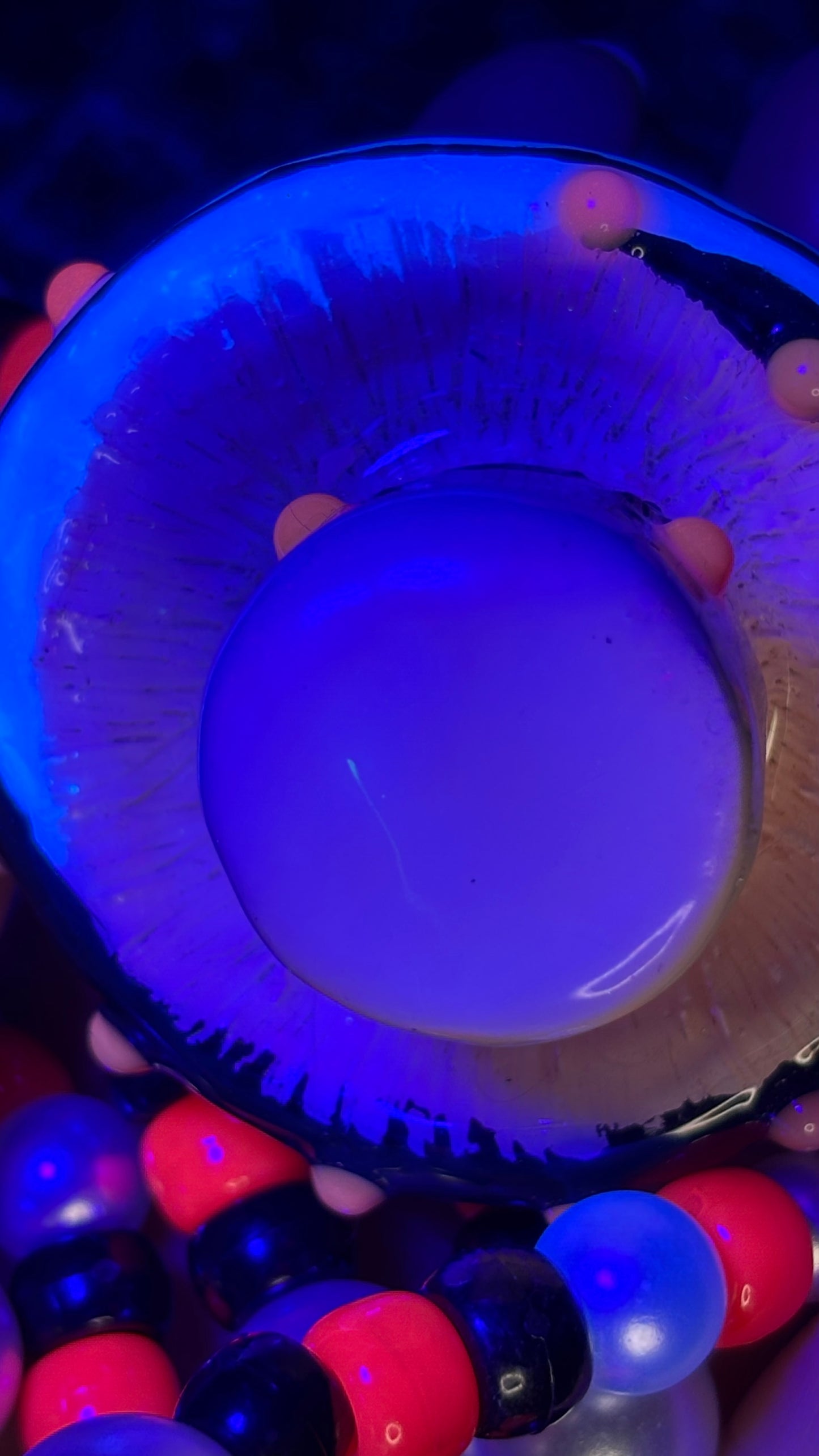 Portal Swirl Shroomie Stash Jar Necklace