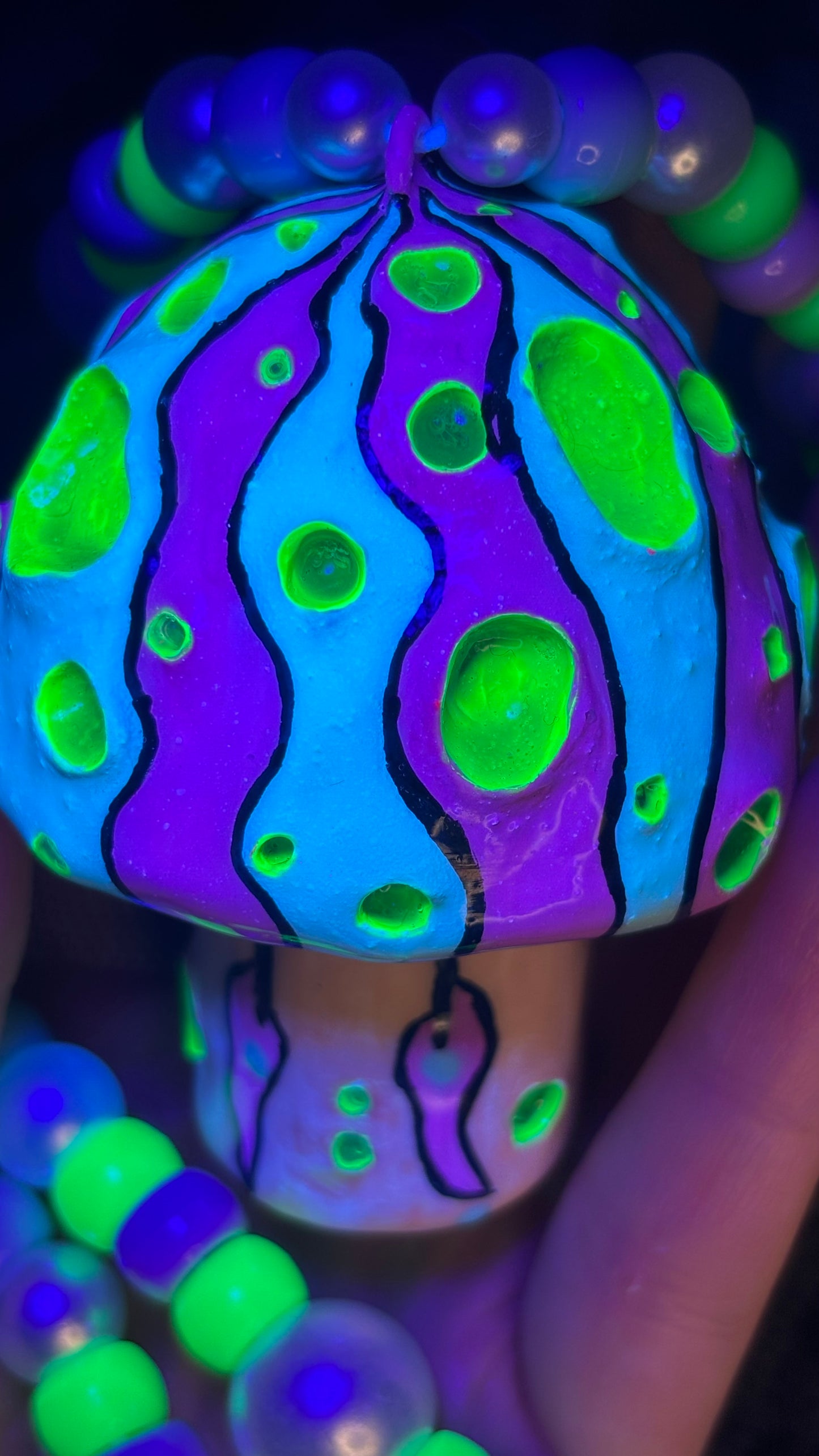 Experimental Shroomie Stash Jar Necklace #3