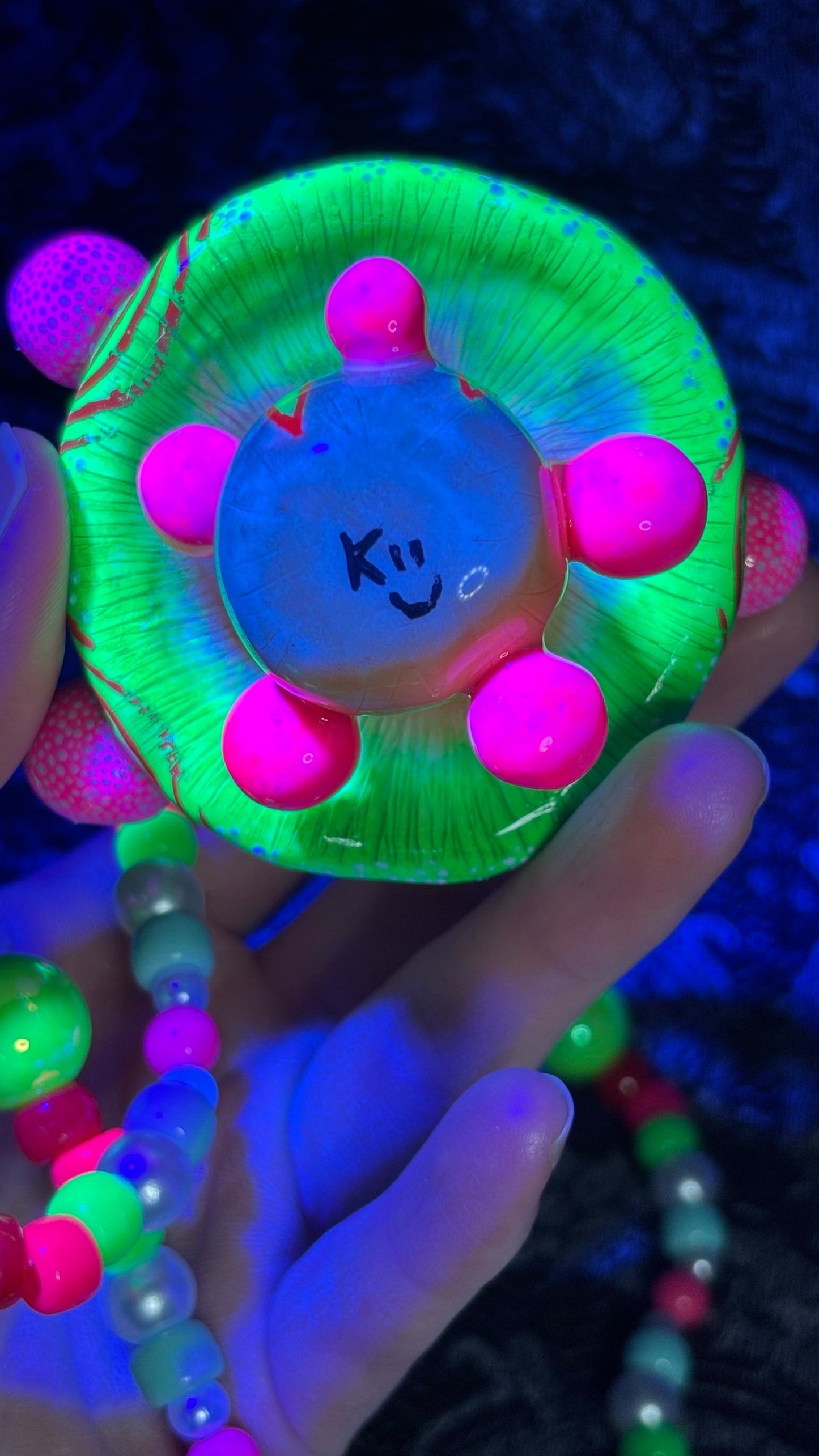 Sabi The Clown Shroomie Stash Jar Necklace