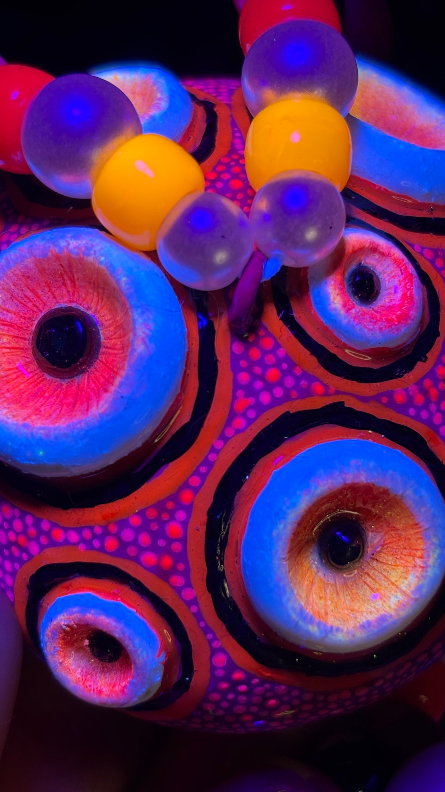 Experimental Shroomie #2 Stash Jar Necklace