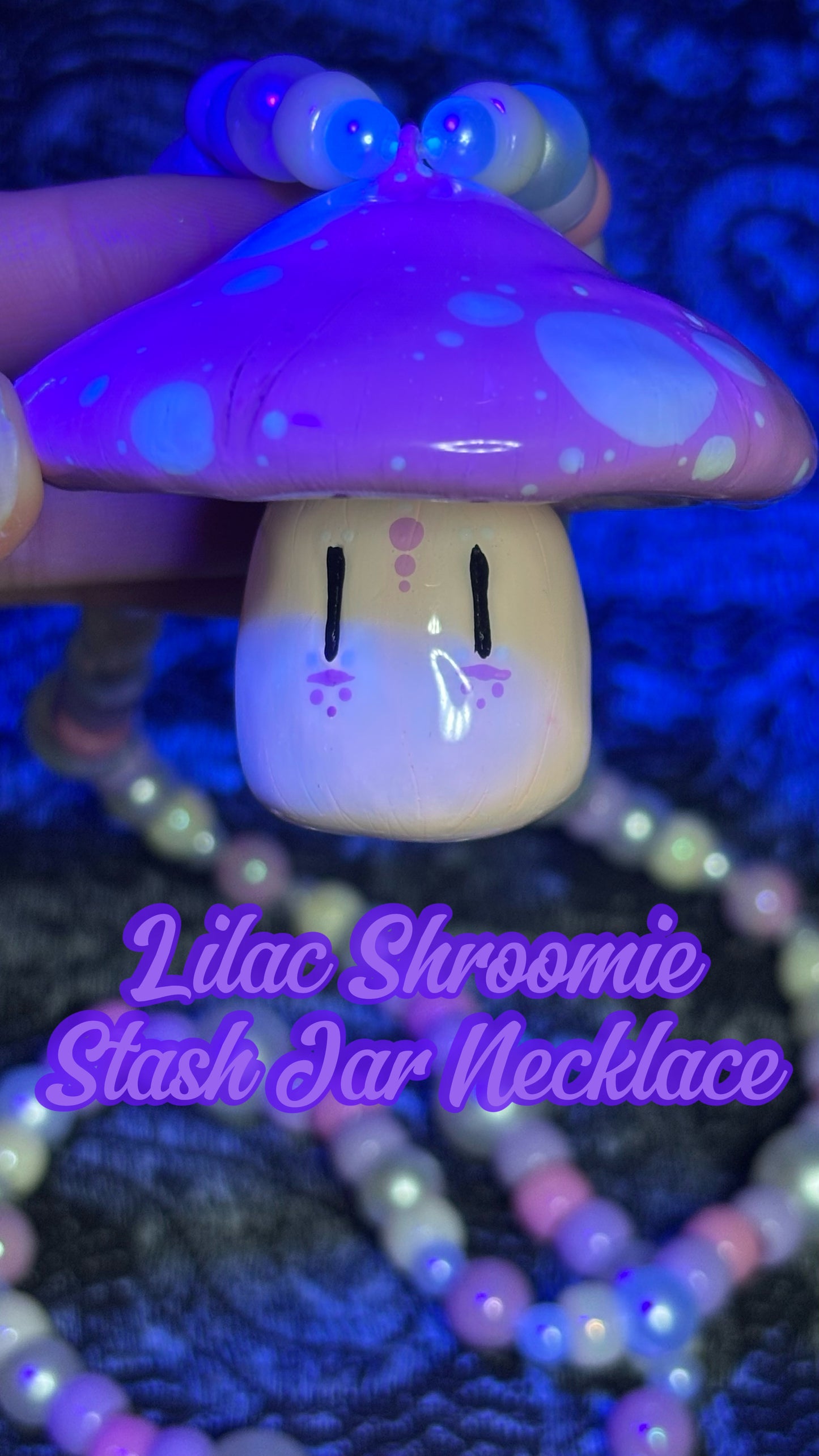Classic Shroomie Stash Jar Necklaces! (Pick Your Color!!)(New Colors Added!)