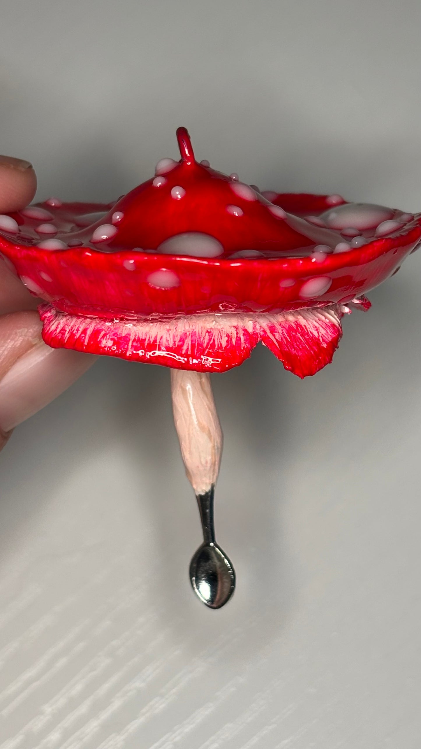 Red Mushroom Mini Spoon 🥄