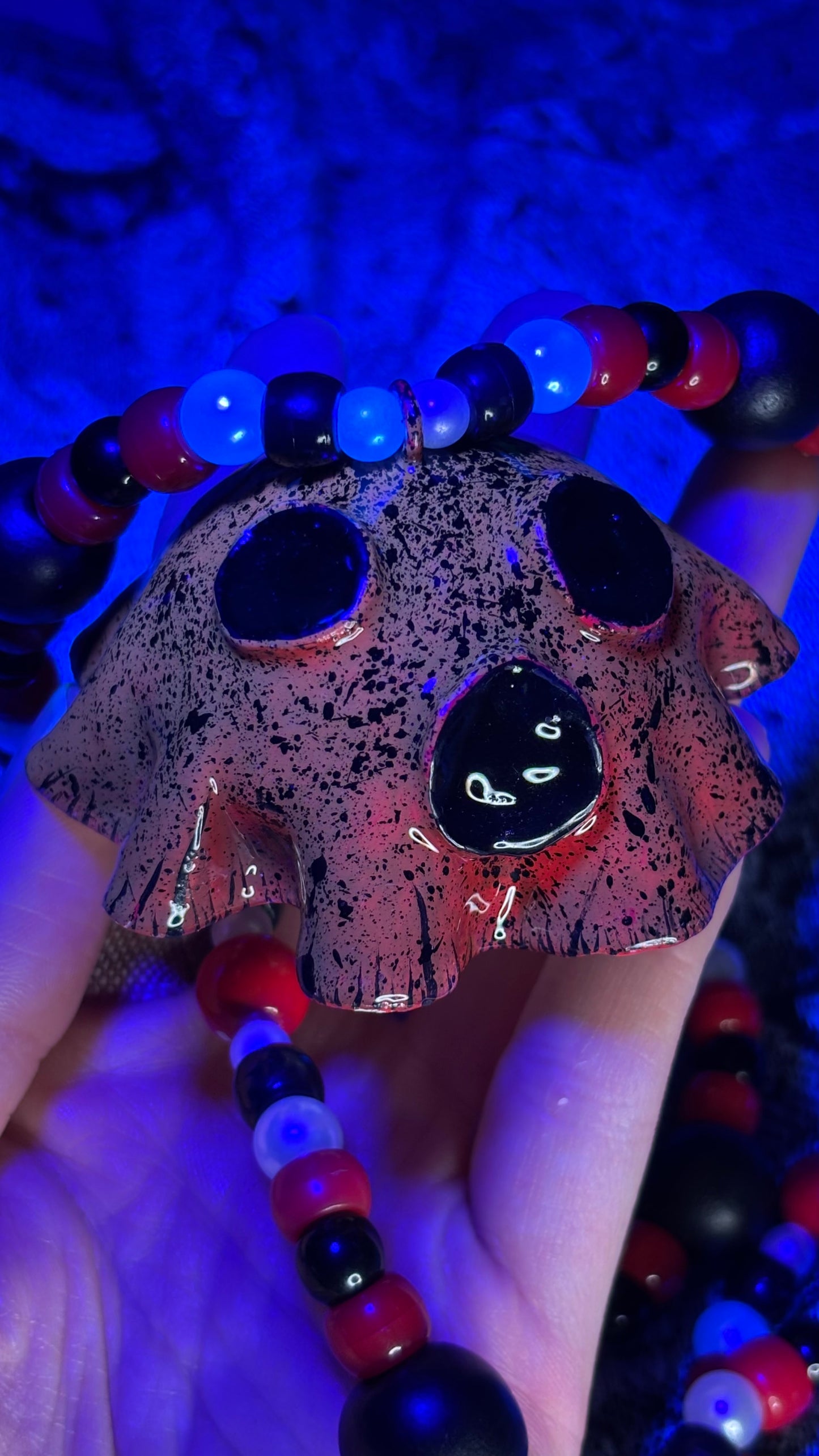 Haunted Shroomie Stash Jar Necklace