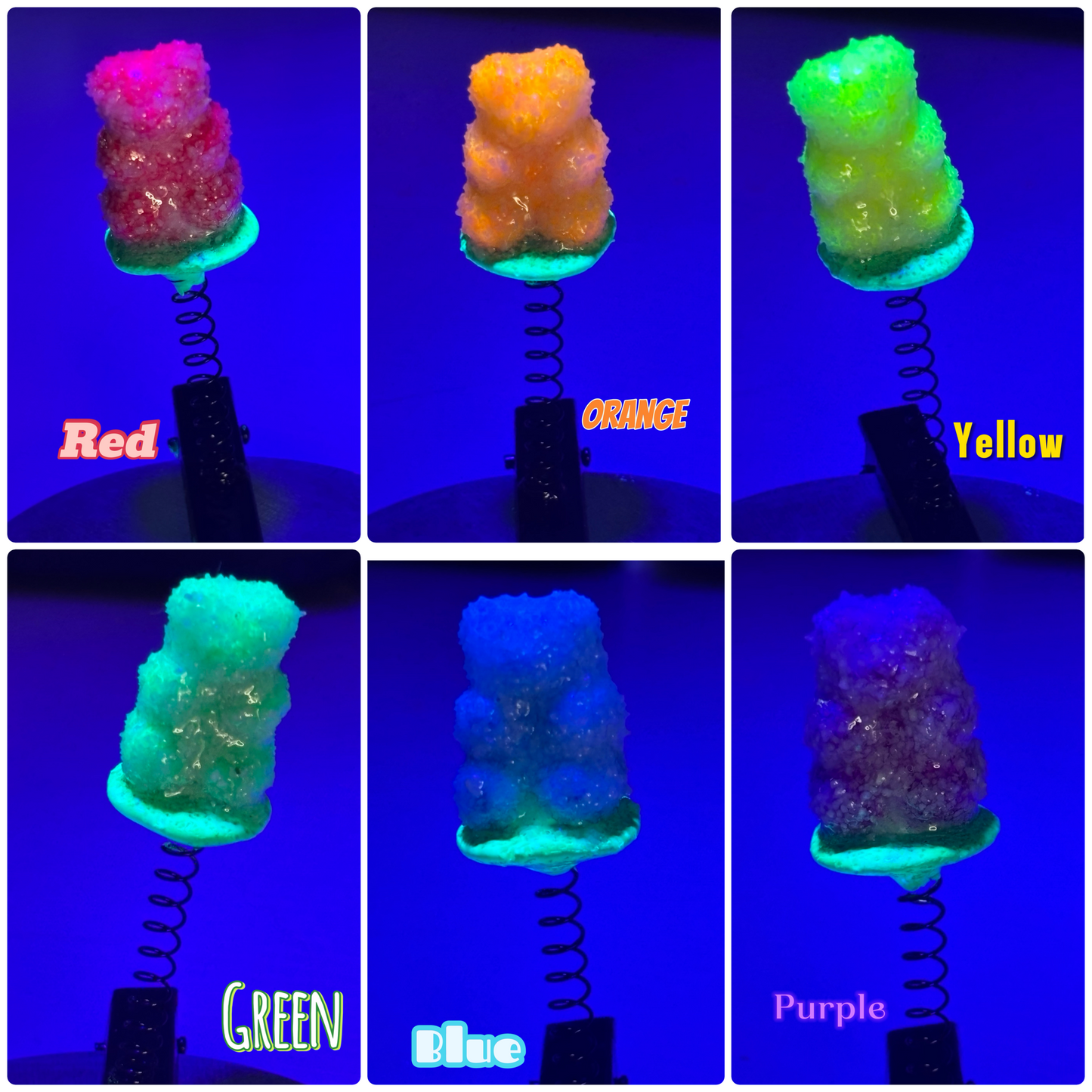 Sour Gummy Bear Sprout Clips 🌱(You Pick Color!)