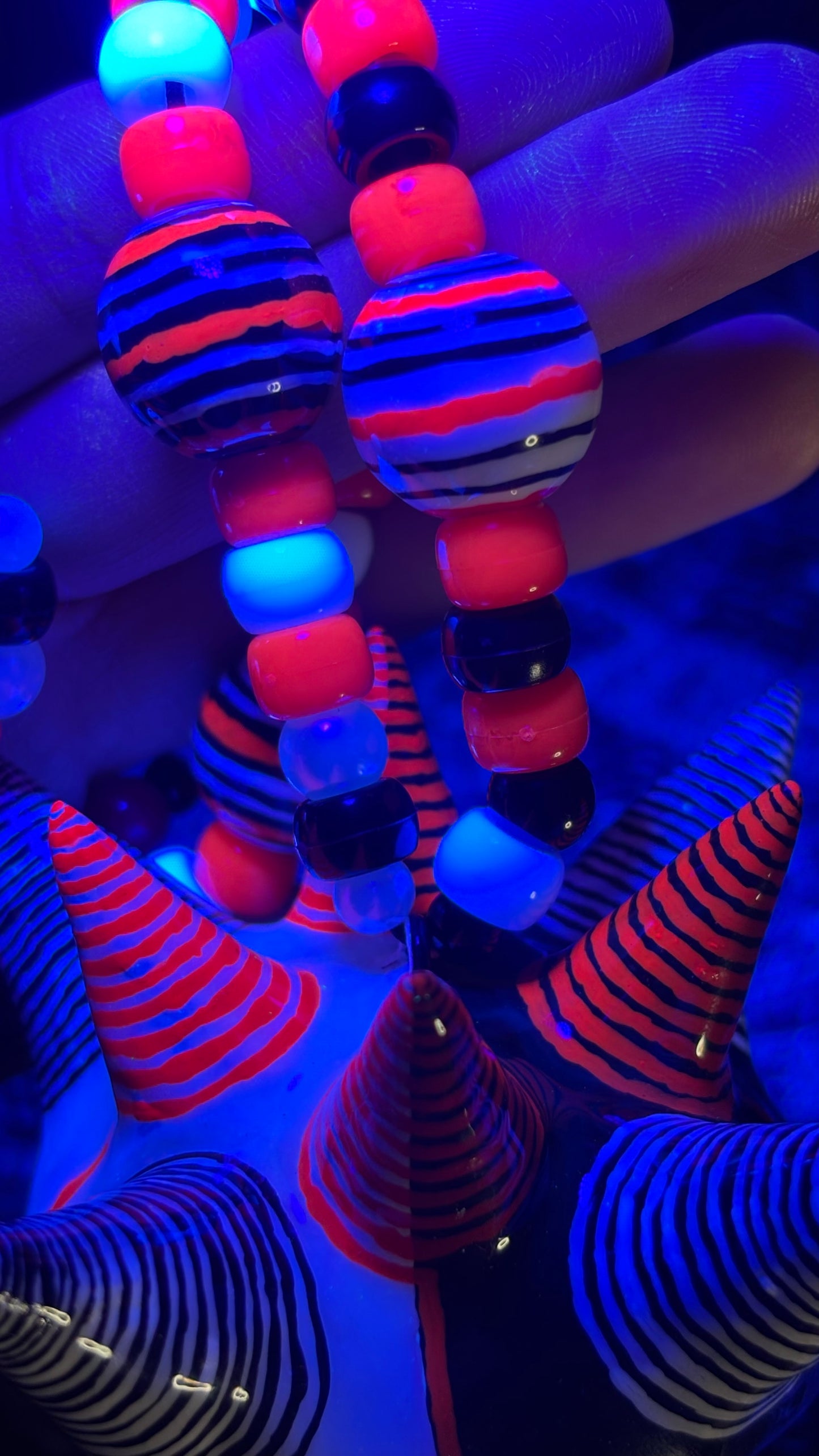 Kakuro The Clown Stash Jar Necklace (+Custom Beads)