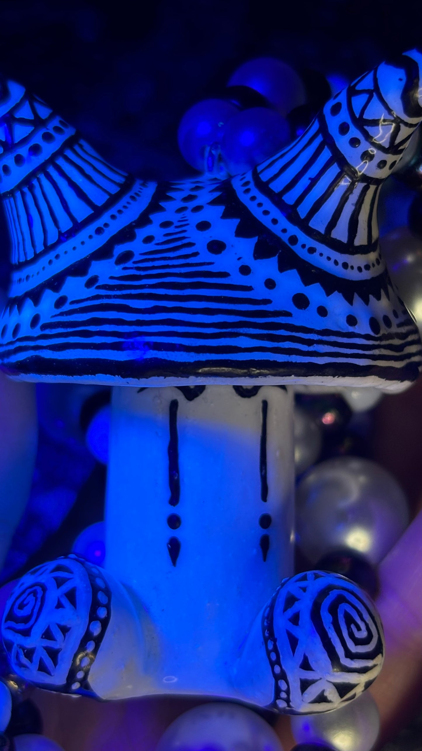 Mute the Mime Stash Jar Necklace