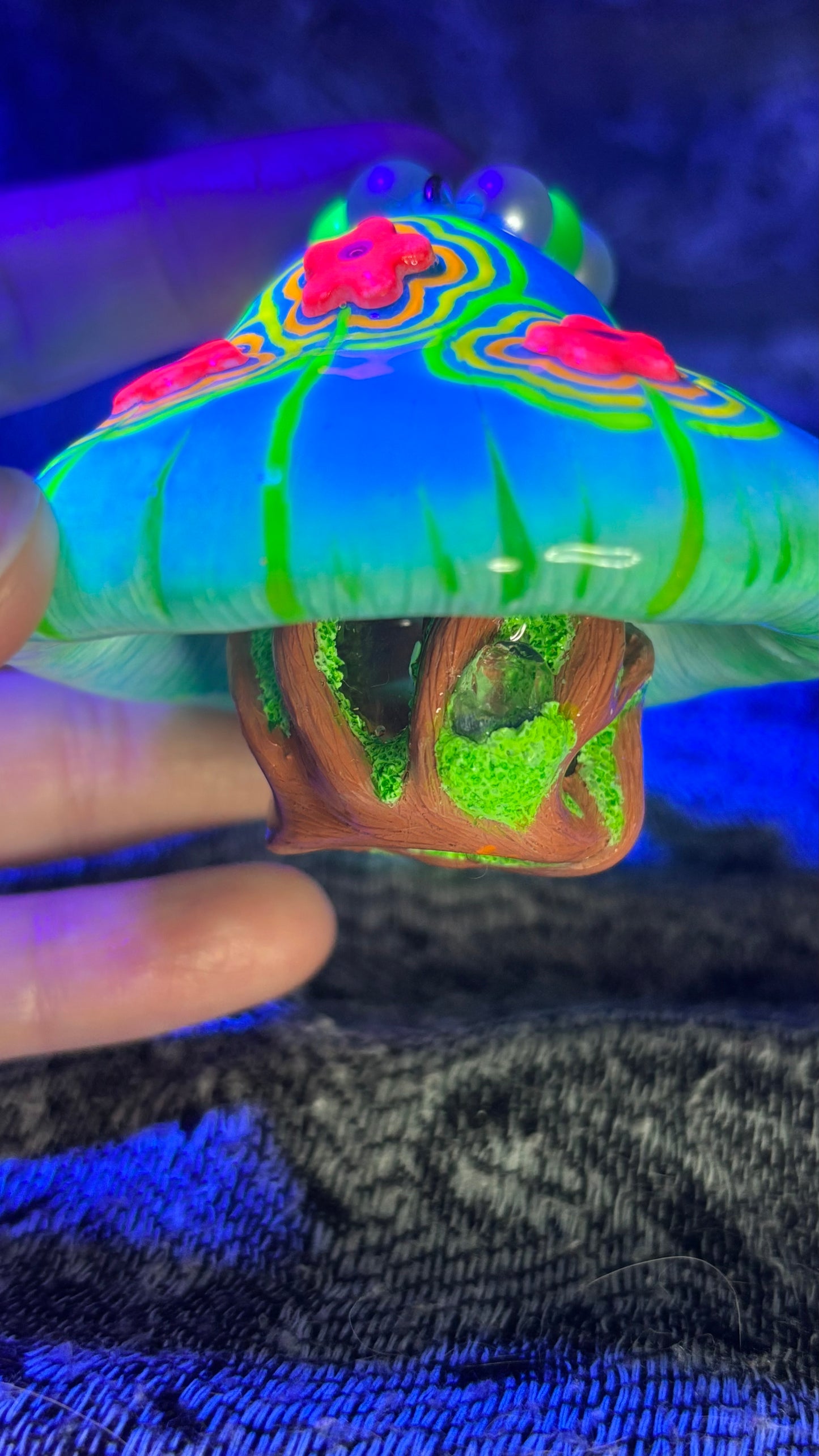 Flower Power Pixie Portal Stash Jar Necklace