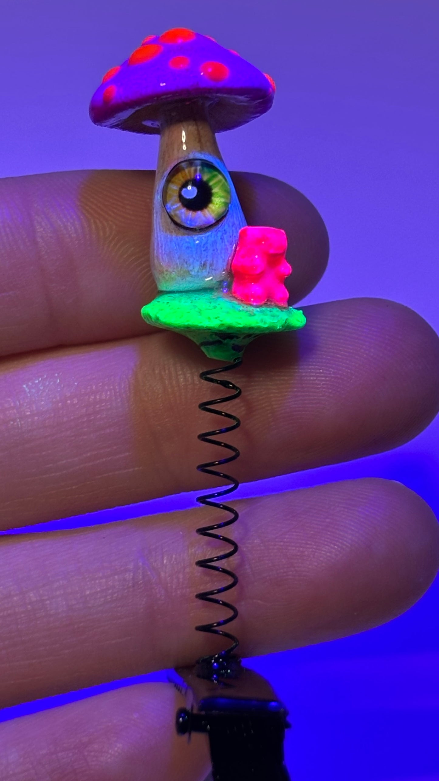 Mini Bear/Cyclops Mushroom Sprout Clips 🌱(Color Randomly Picked!)