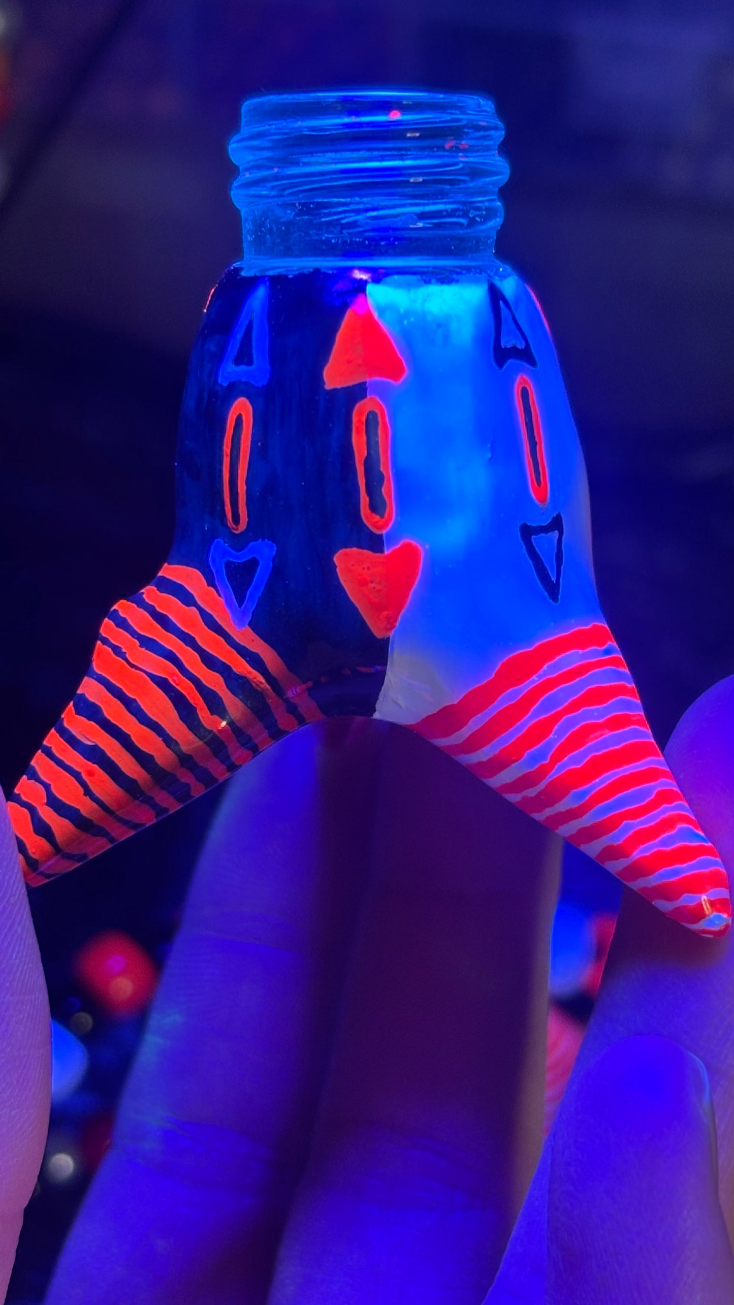 Kakuro The Clown Stash Jar Necklace (+Custom Beads)