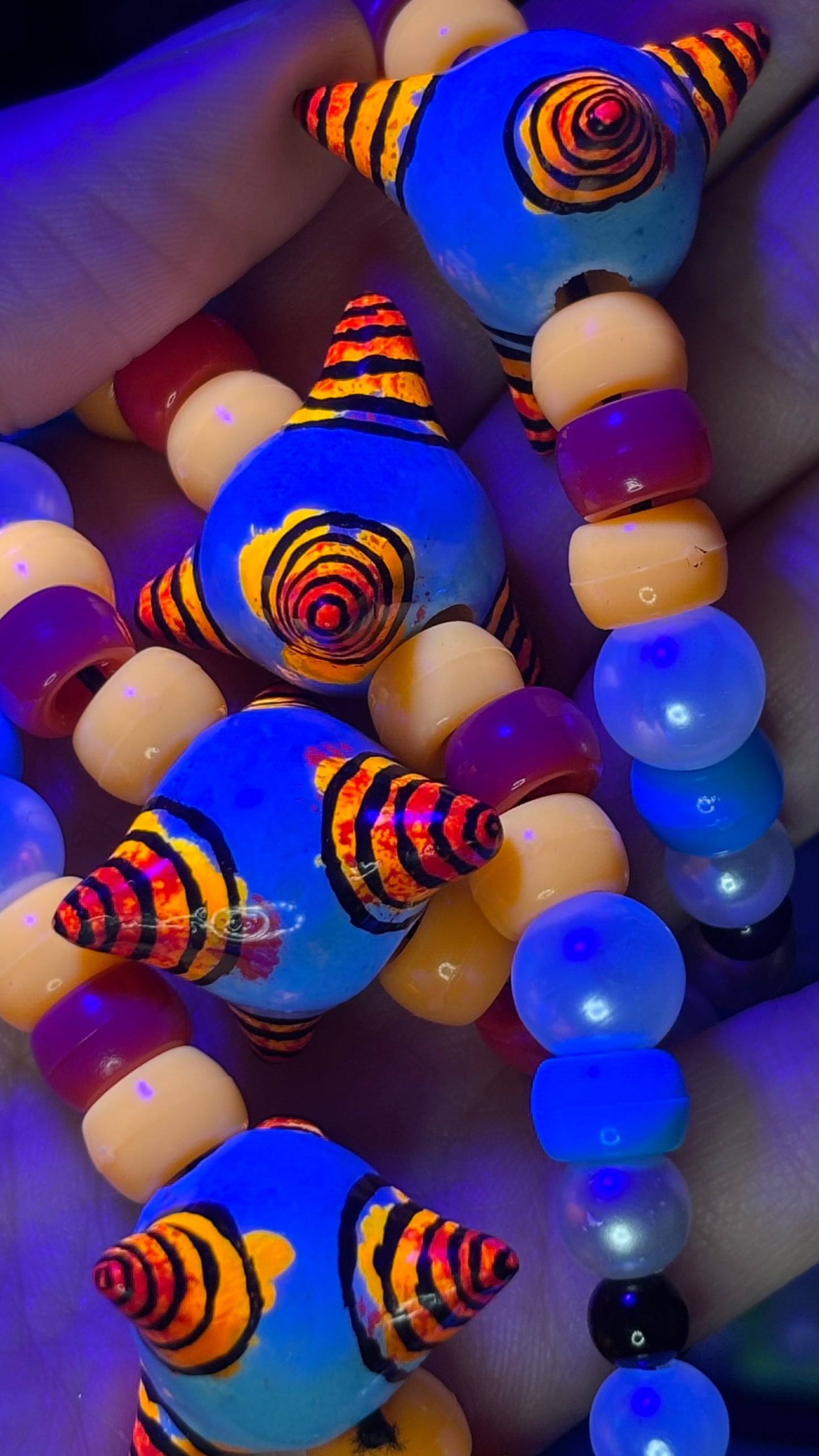 Horny Shroomie Stash Jar Necklace (+Custom Beads)