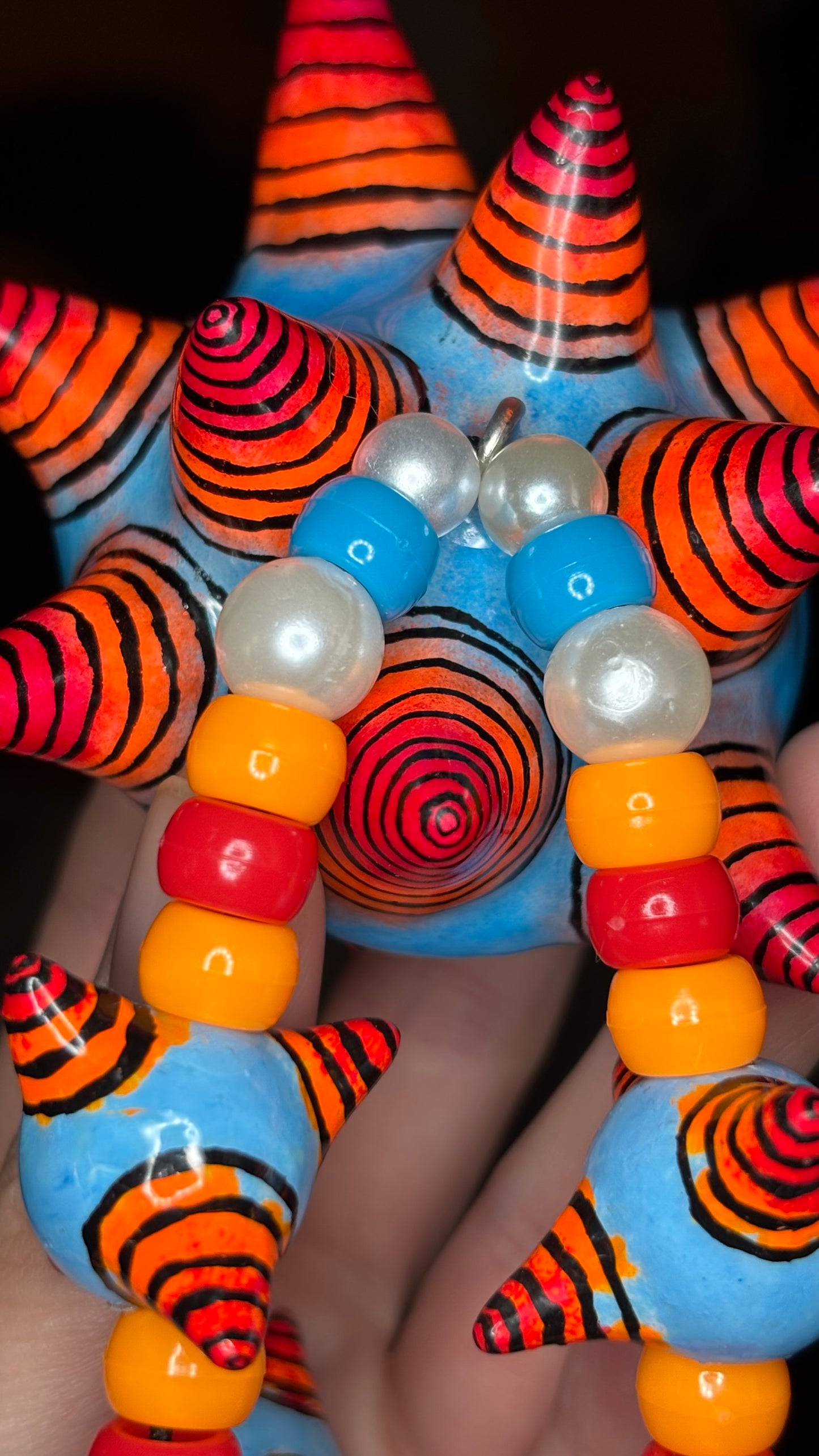 Horny Shroomie Stash Jar Necklace (+Custom Beads)