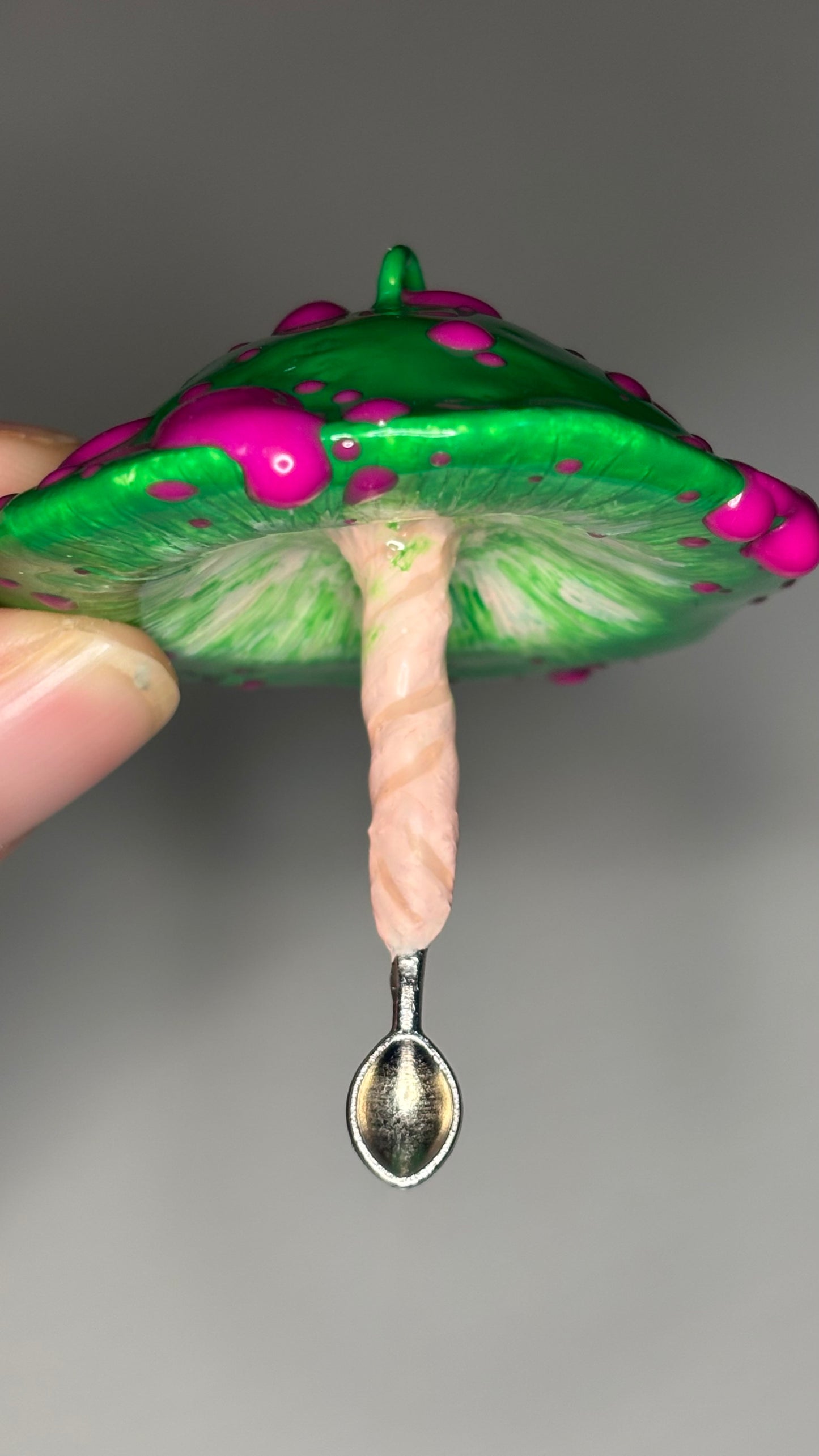 Green Mushroom Spoon 🥄