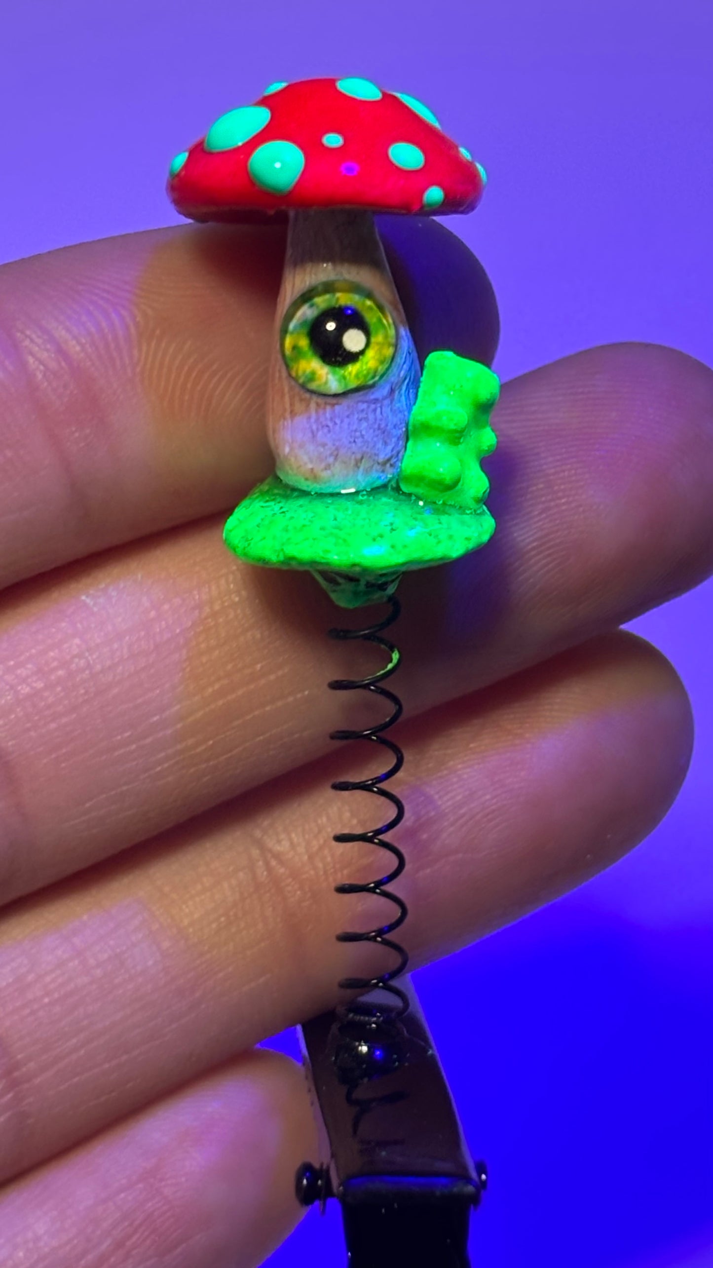 Mini Bear/Cyclops Mushroom Sprout Clips 🌱(Color Randomly Picked!)