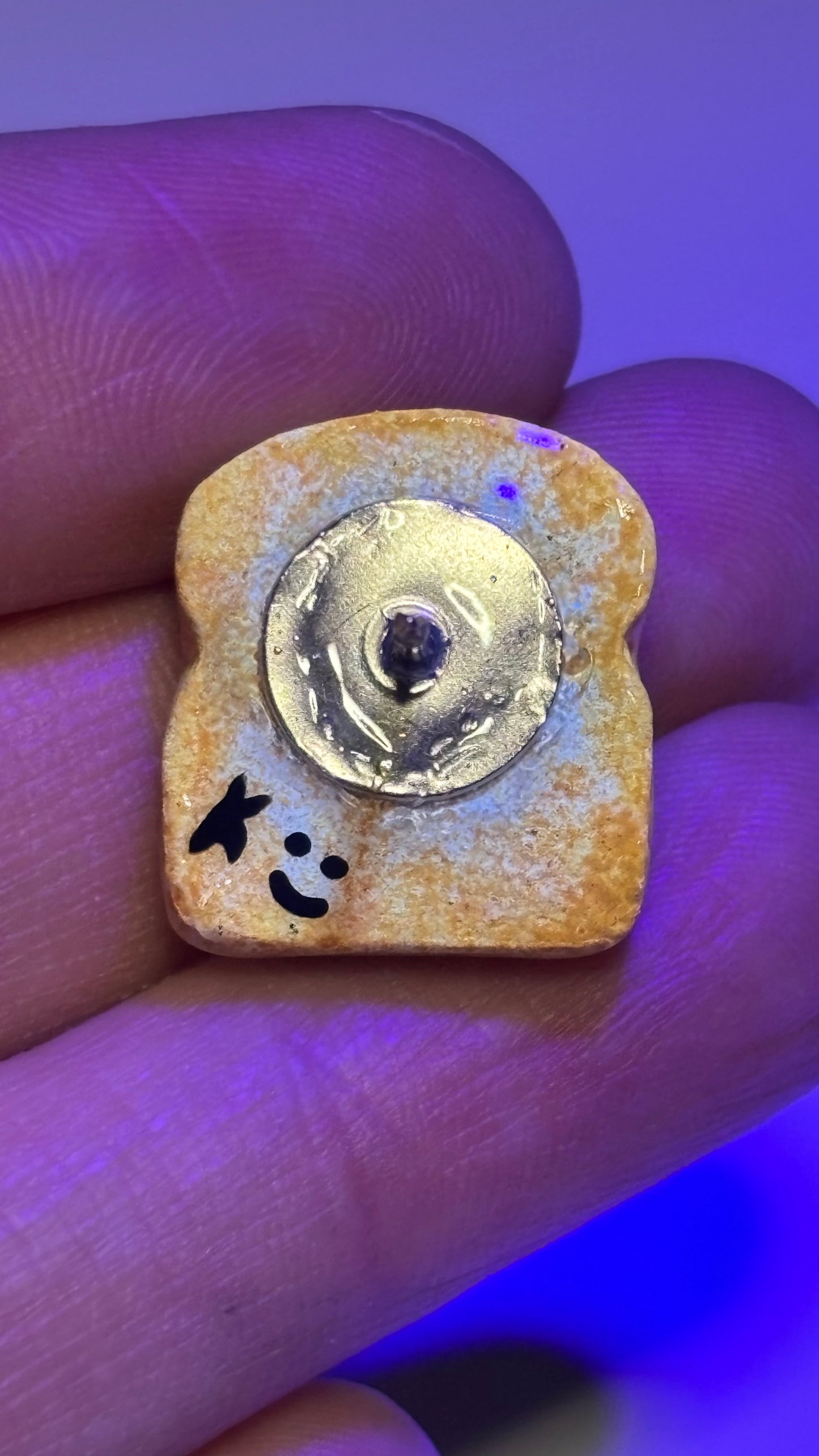 Jelly Toast Hat Pin 📌
