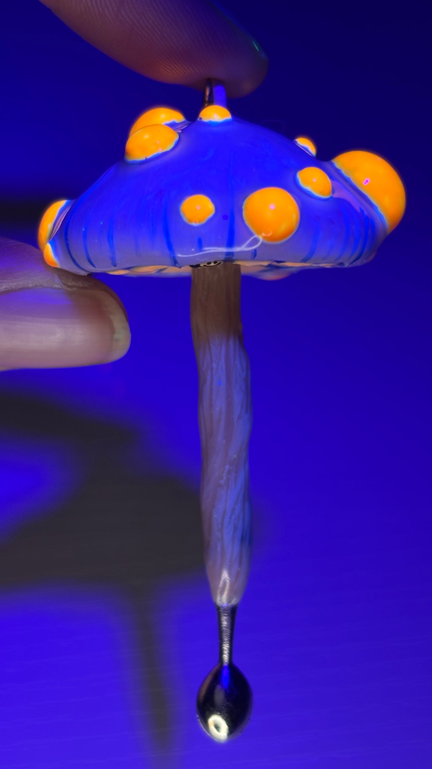 Pale Purple Mushroom Mini Spoon 🥄