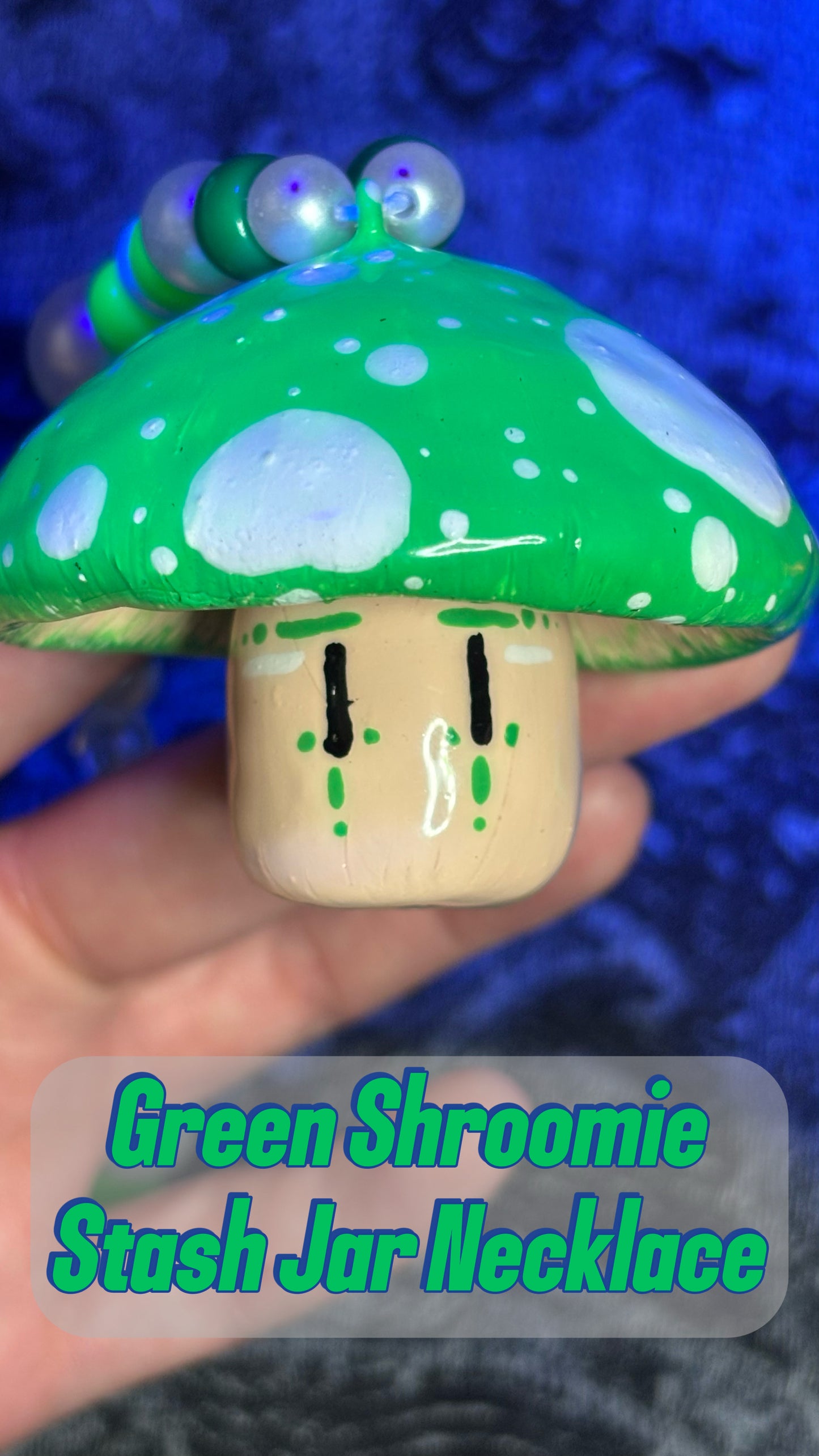 Classic Shroomie Stash Jar Necklaces! (Pick Your Color!!)(New Colors Added!)