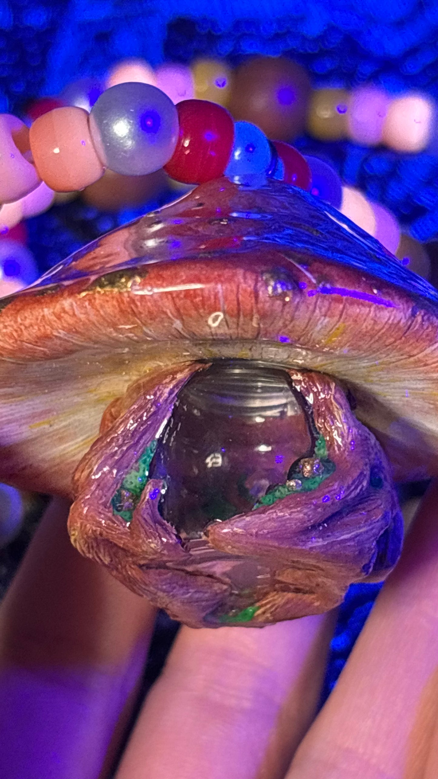 Golden Pixie Portal Stash Jar Necklace